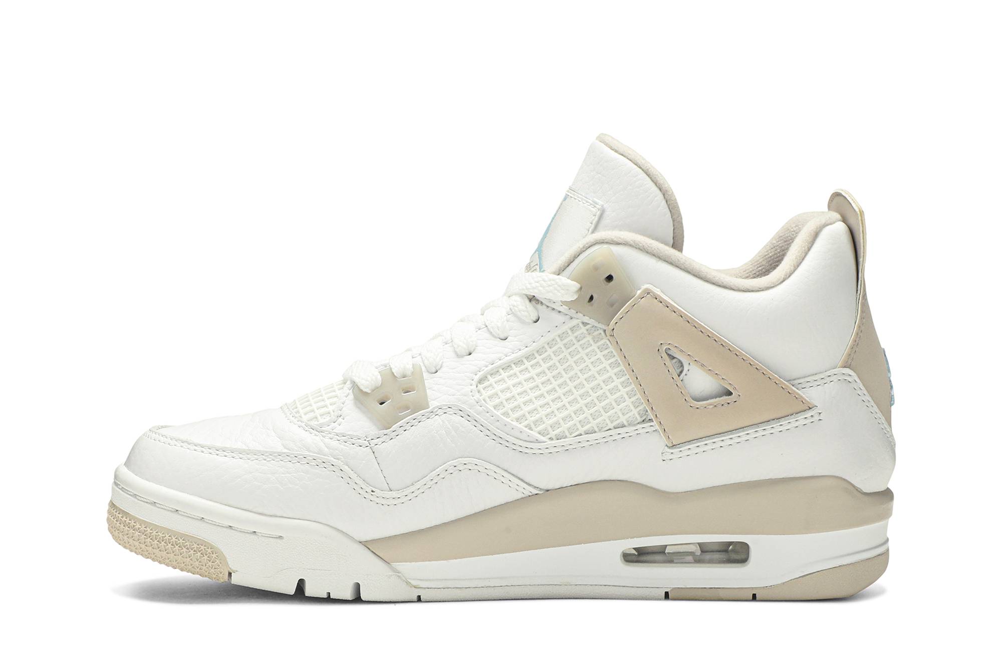 (Grade School) Air Jordan 4 Retro 2017 Linen 487724-118 Coiloa - Image 3