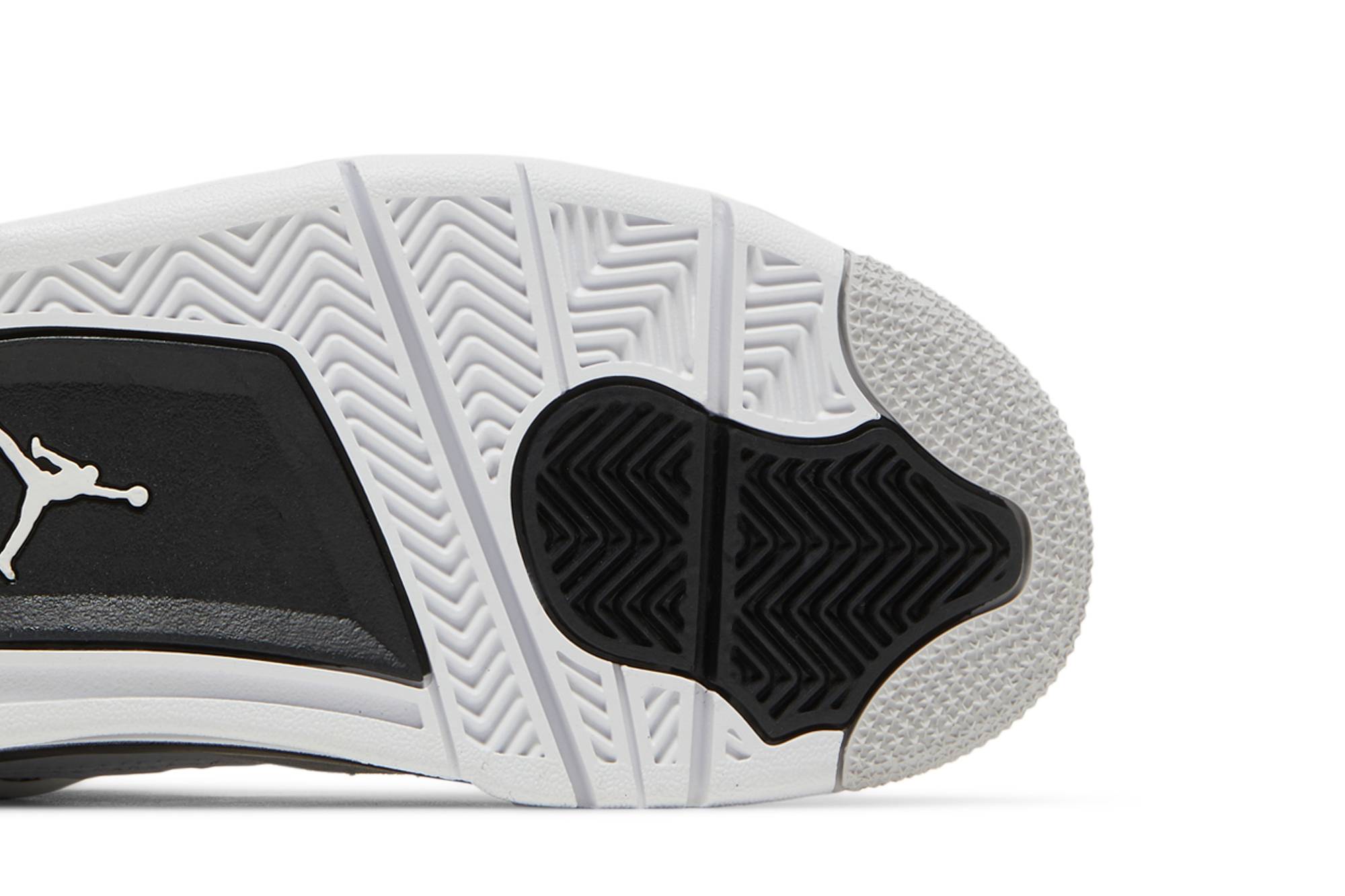 (Grade School) Air Jordan 4 Retro 'Military Black' 408452-111 - Image 5