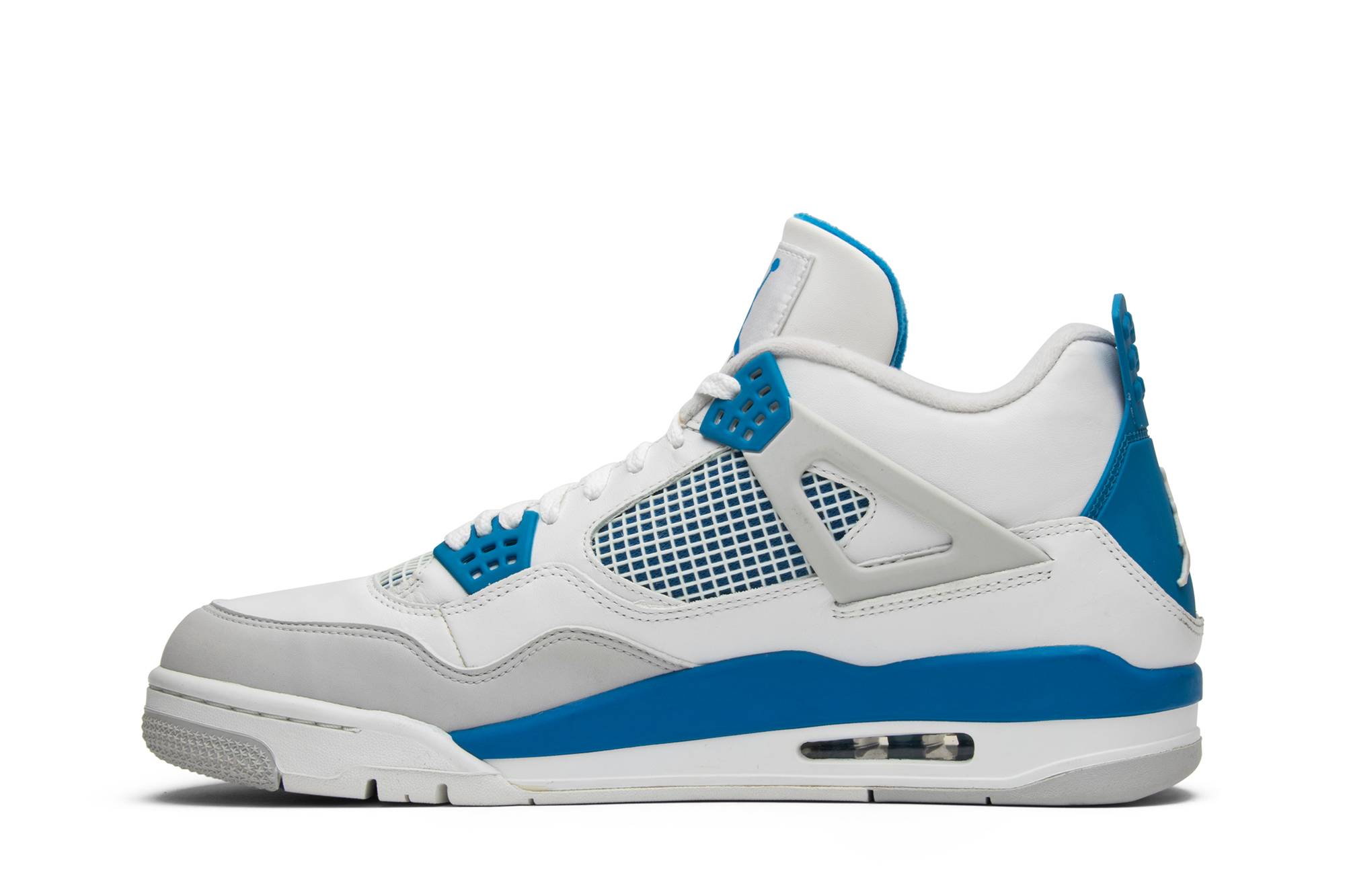 Air Jordan 4 Retro Military Blue 2012 308497-105 Moroen - Image 3