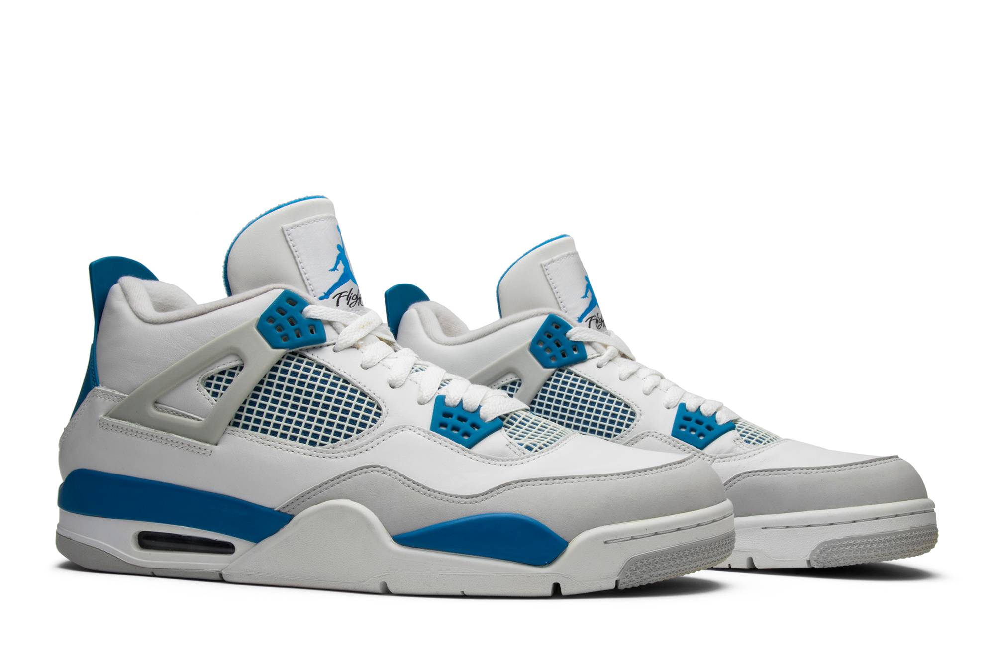Air Jordan 4 Retro Military Blue 2012 308497-105 Moroen - Image 8