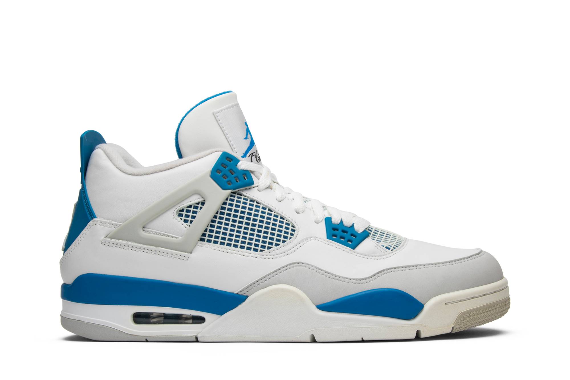 Air Jordan 4 Retro Military Blue 2012 308497-105 Moroen