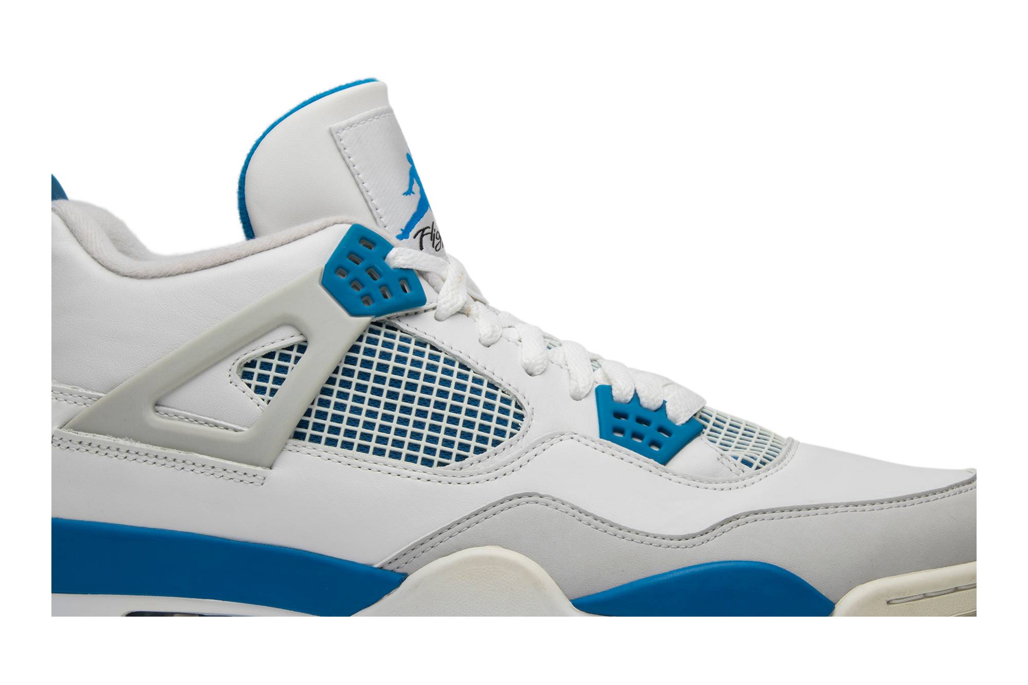 Air Jordan 4 Retro Military Blue 2012 308497-105 Moroen - Image 2