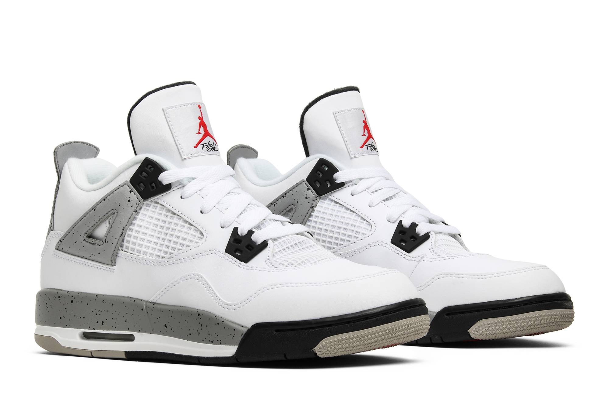 (Grade School) Air Jordan 4 Retro OG BG 2016 White Cement 836016-192 Coiloa - Image 8