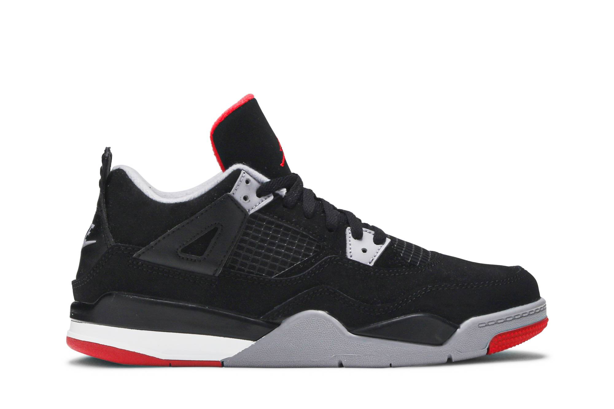(Preschool) Air Jordan 4 Retro OG Bred 2019 BQ7669-060 Moroen