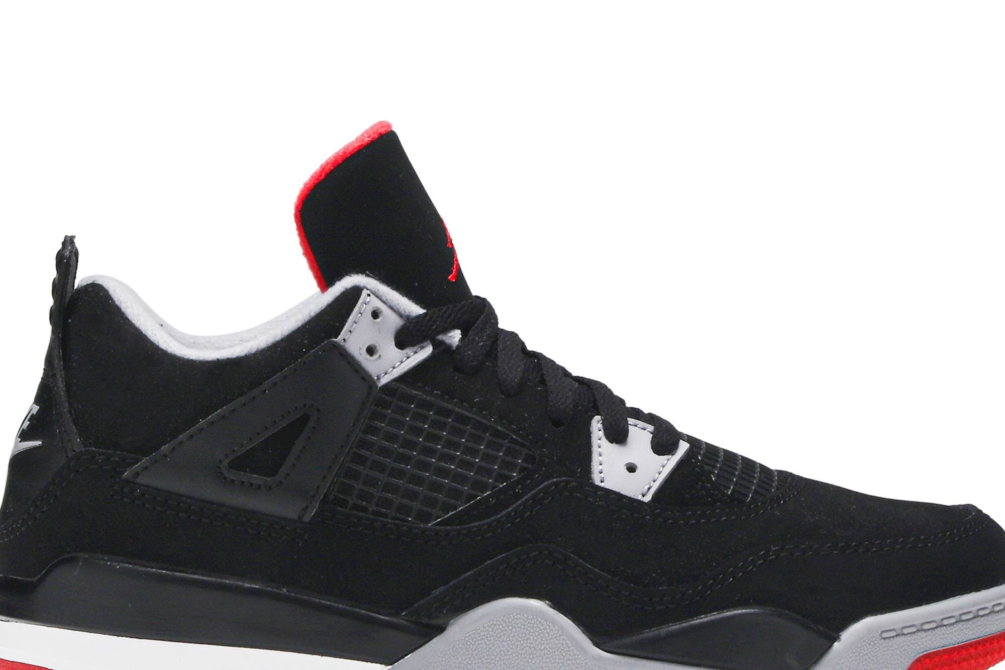 (Preschool) Air Jordan 4 Retro OG Bred 2019 BQ7669-060 Moroen - Image 2