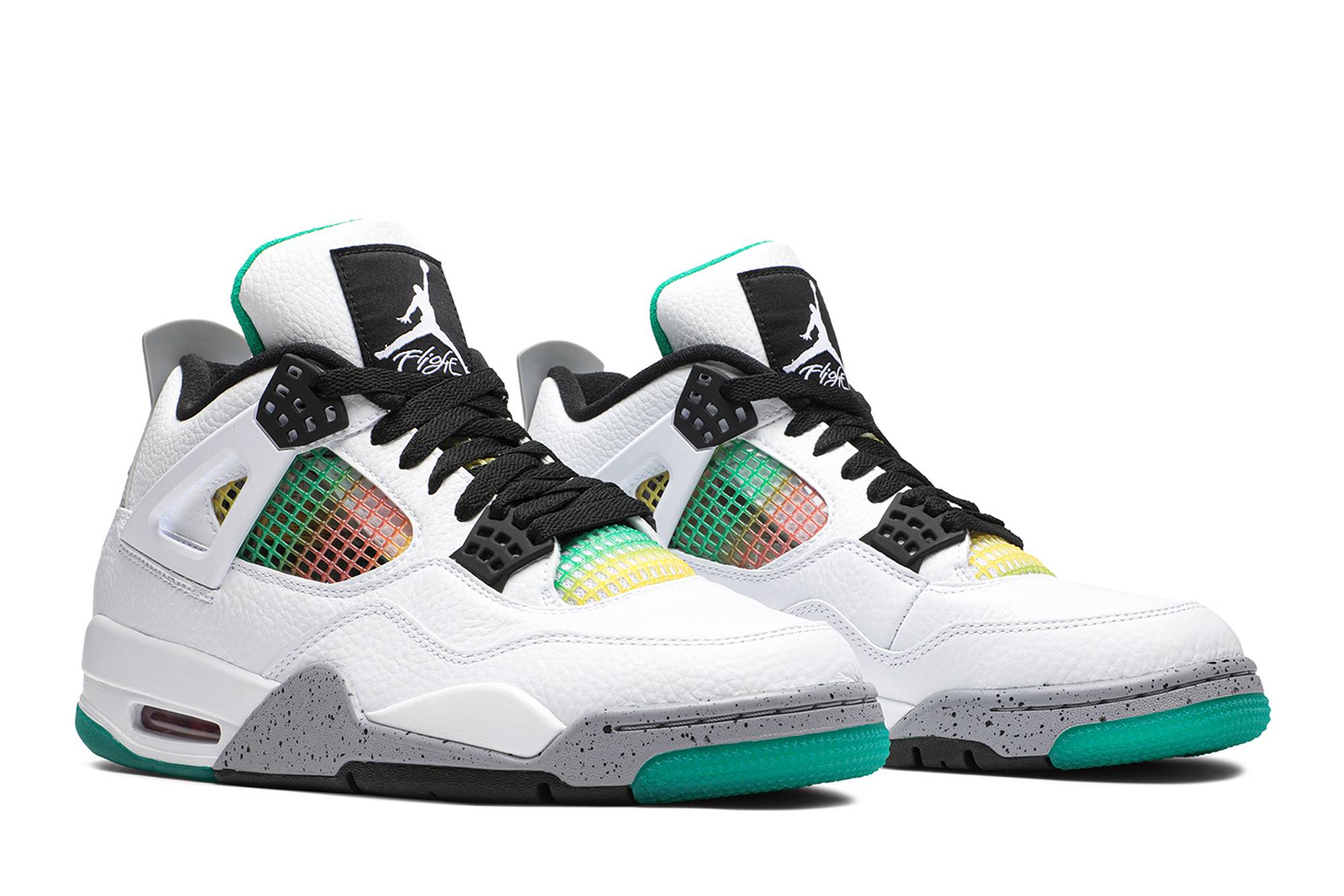 (Women) Air Jordan 4 Retro 'Rasta' AQ9129-100 - Image 8