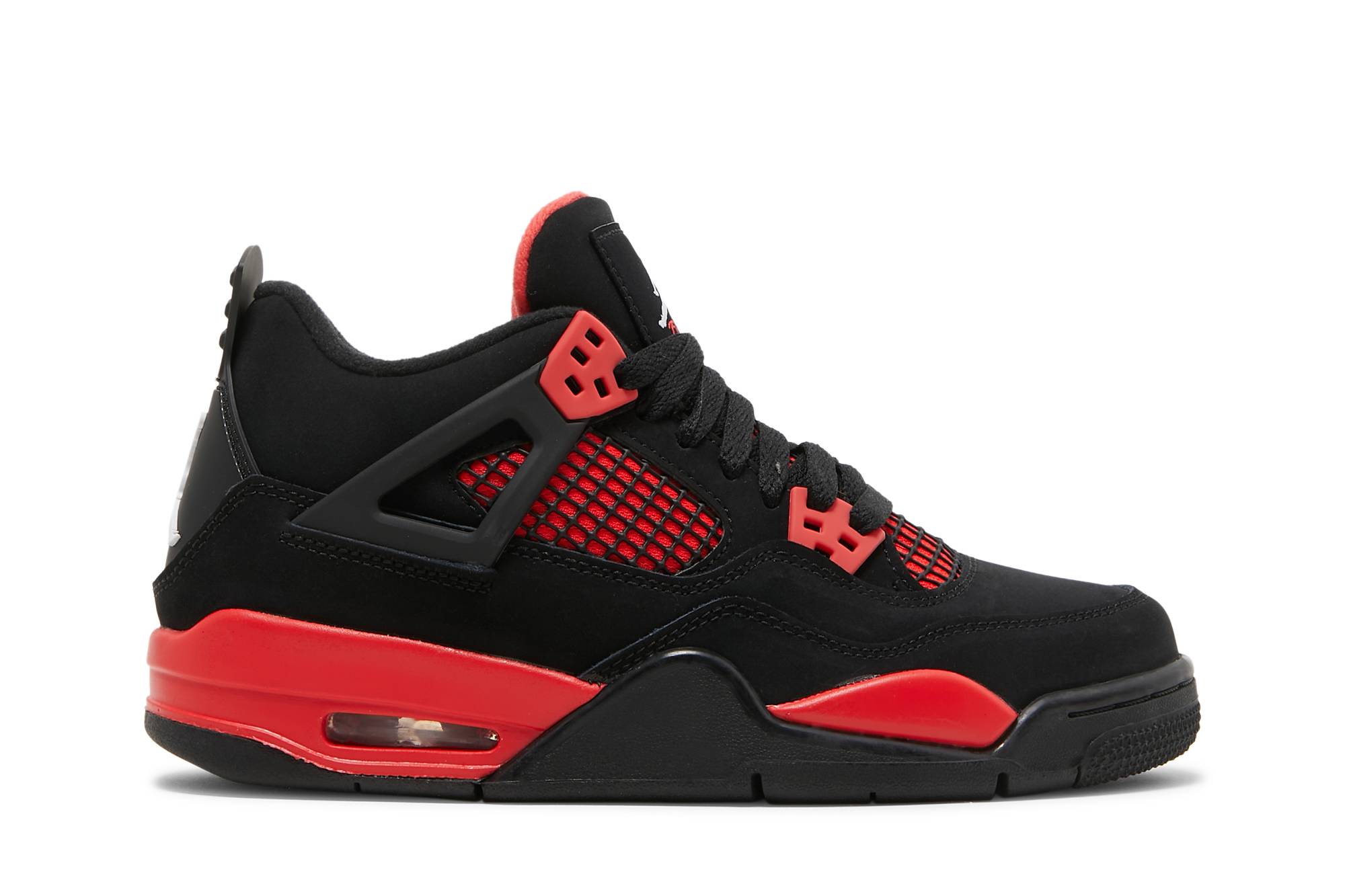 (Grade School) Air Jordan 4 Retro Red Thunder 408452-016 Coiloa