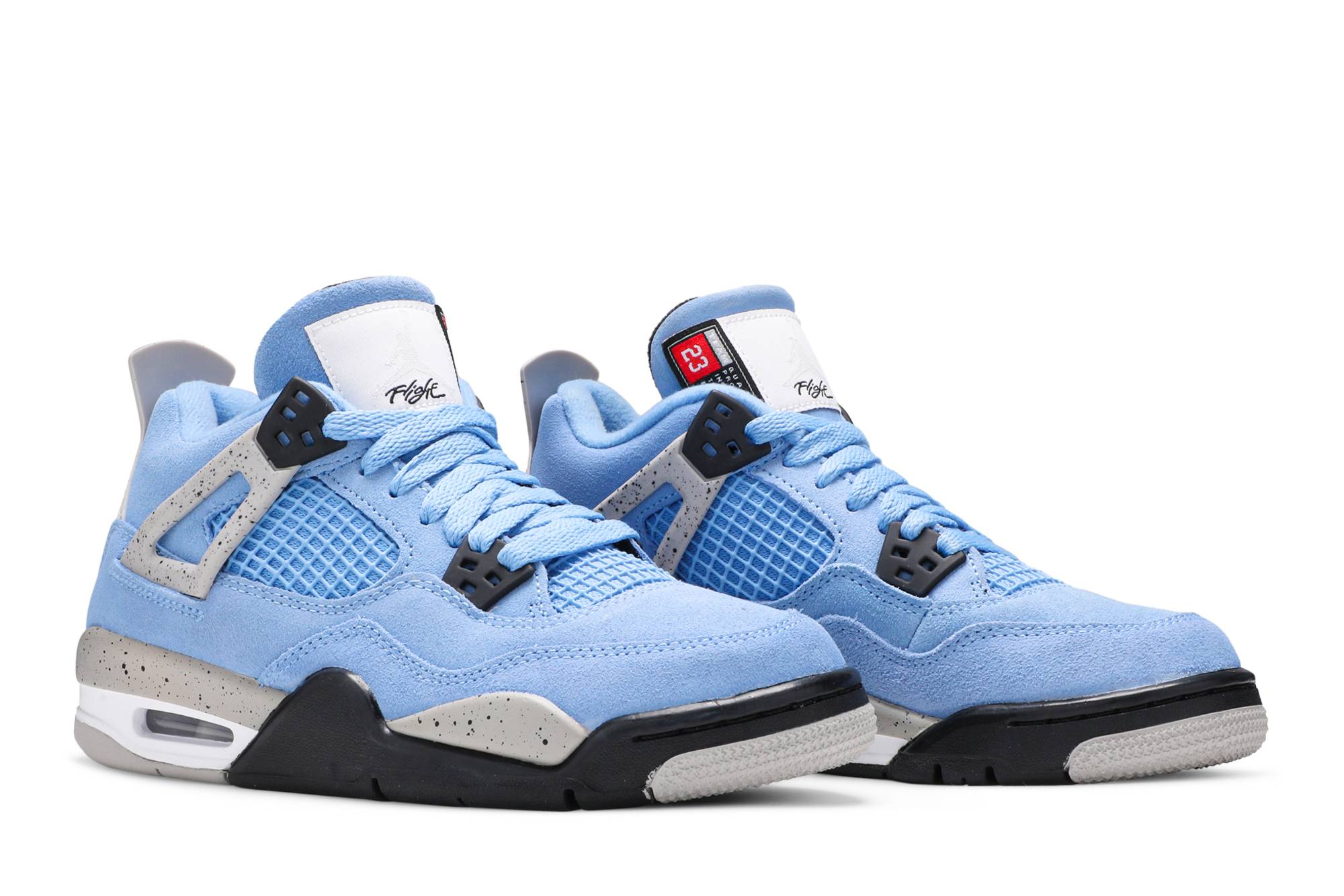 (Grade School) Air Jordan 4 Retro University Blue 408452-400 Moroen - Image 8
