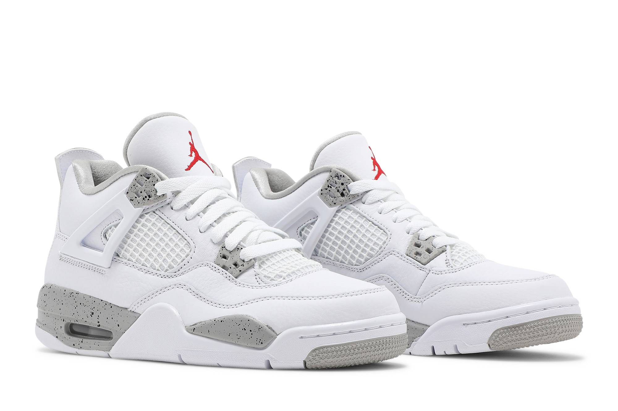 (Grade School) Air Jordan 4 Retro White Oreo DJ4699-100 Moroen - Image 8