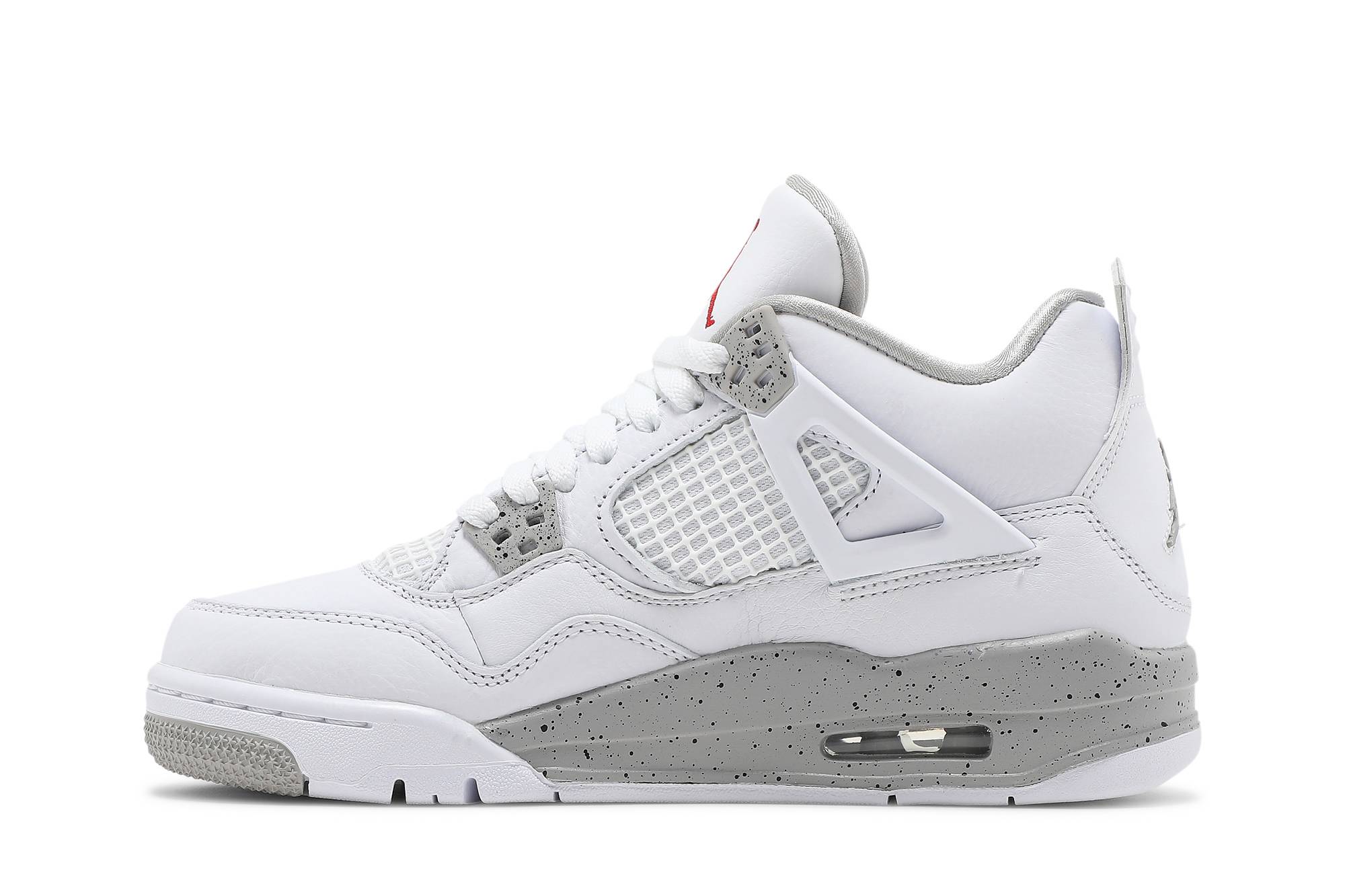 (Grade School) Air Jordan 4 Retro White Oreo DJ4699-100 Moroen - Image 3