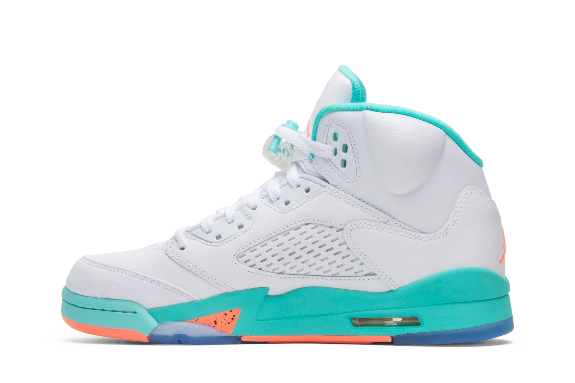 (Grade School) Air Jordan 5 Retro 'Light Aqua' 440892-100 - Image 3