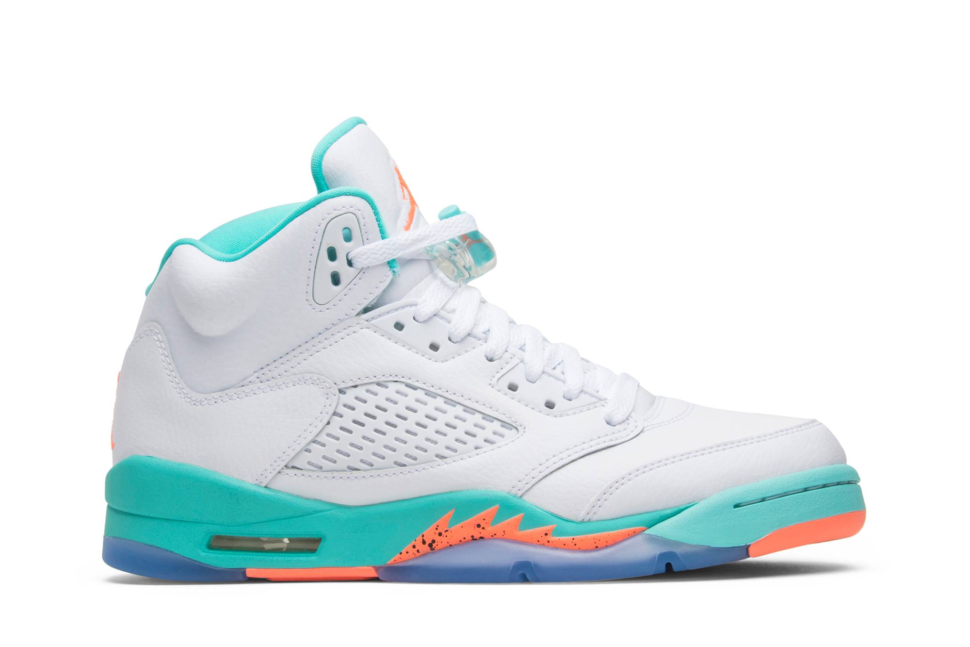 (Grade School) Air Jordan 5 Retro 'Light Aqua' 440892-100