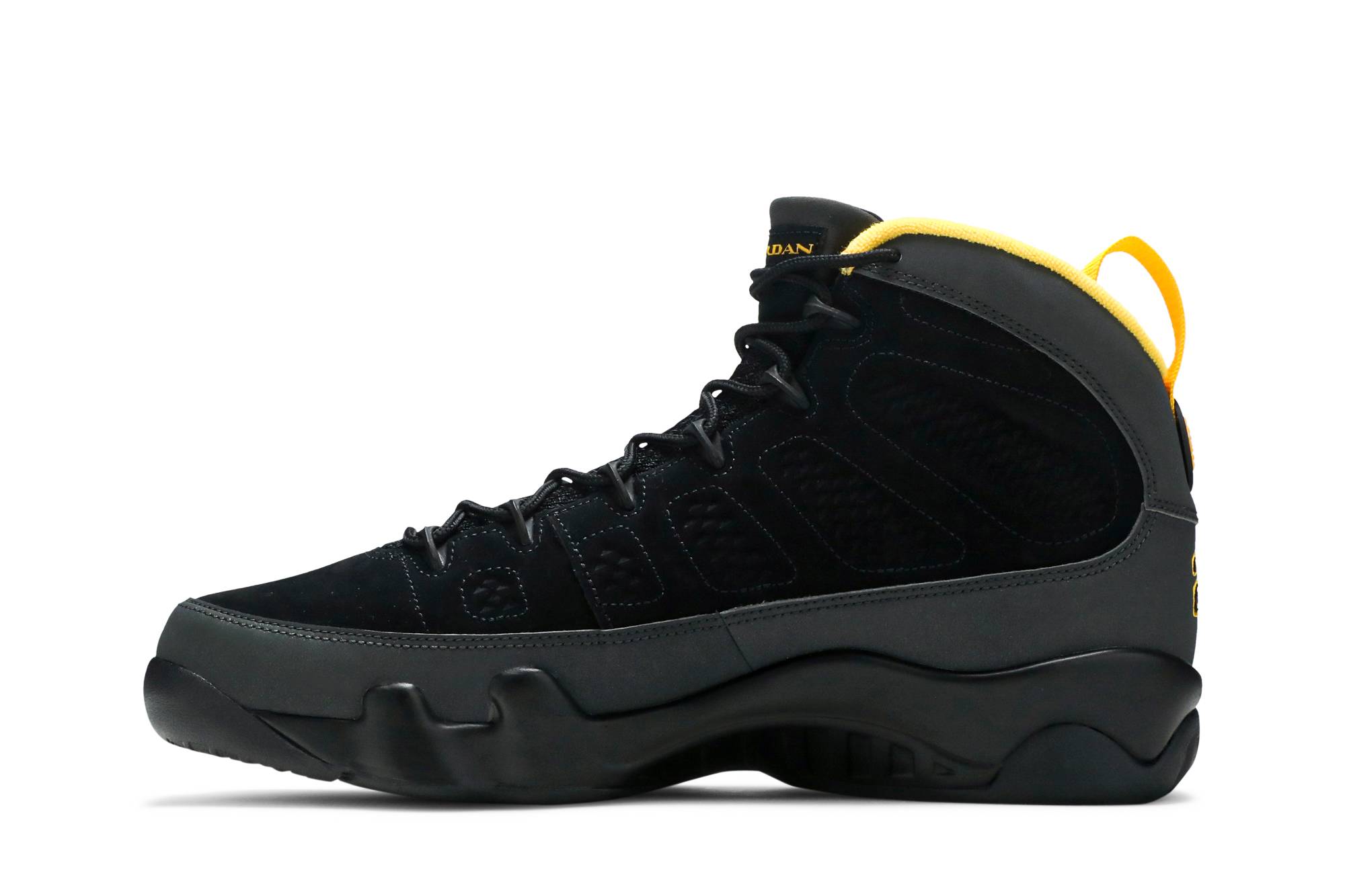 Air Jordan 9 Retro Dark Charcoal University Gold CT8019-070 Coiloa - Image 3