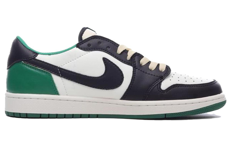 Air Jordan Travis Scott x Fragment Design x 1 Low 'White Green Black' DM7866-128 - Image 2