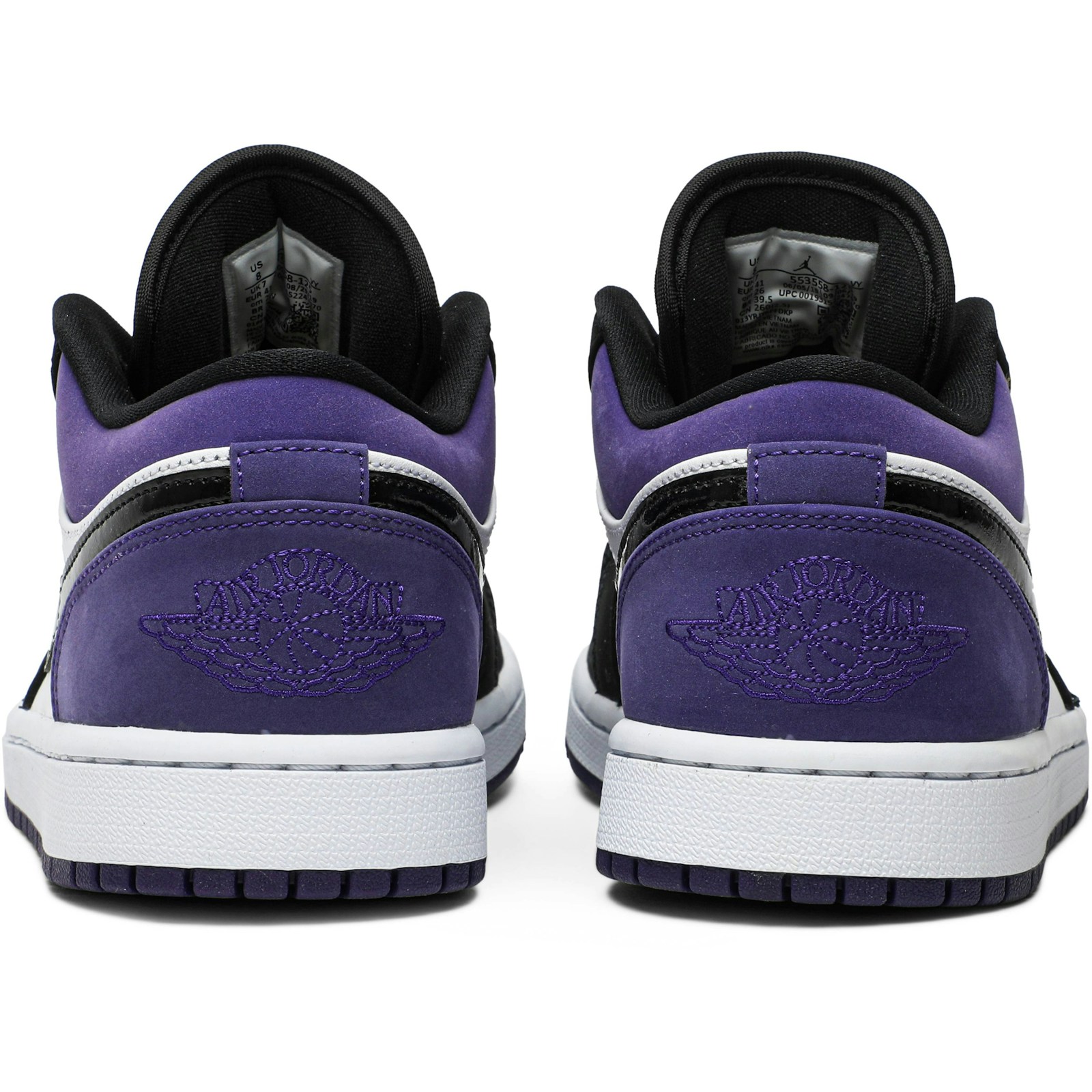 Air Jordan 1 Low Court Purple 2019 553558-125 Moroen - Image 6