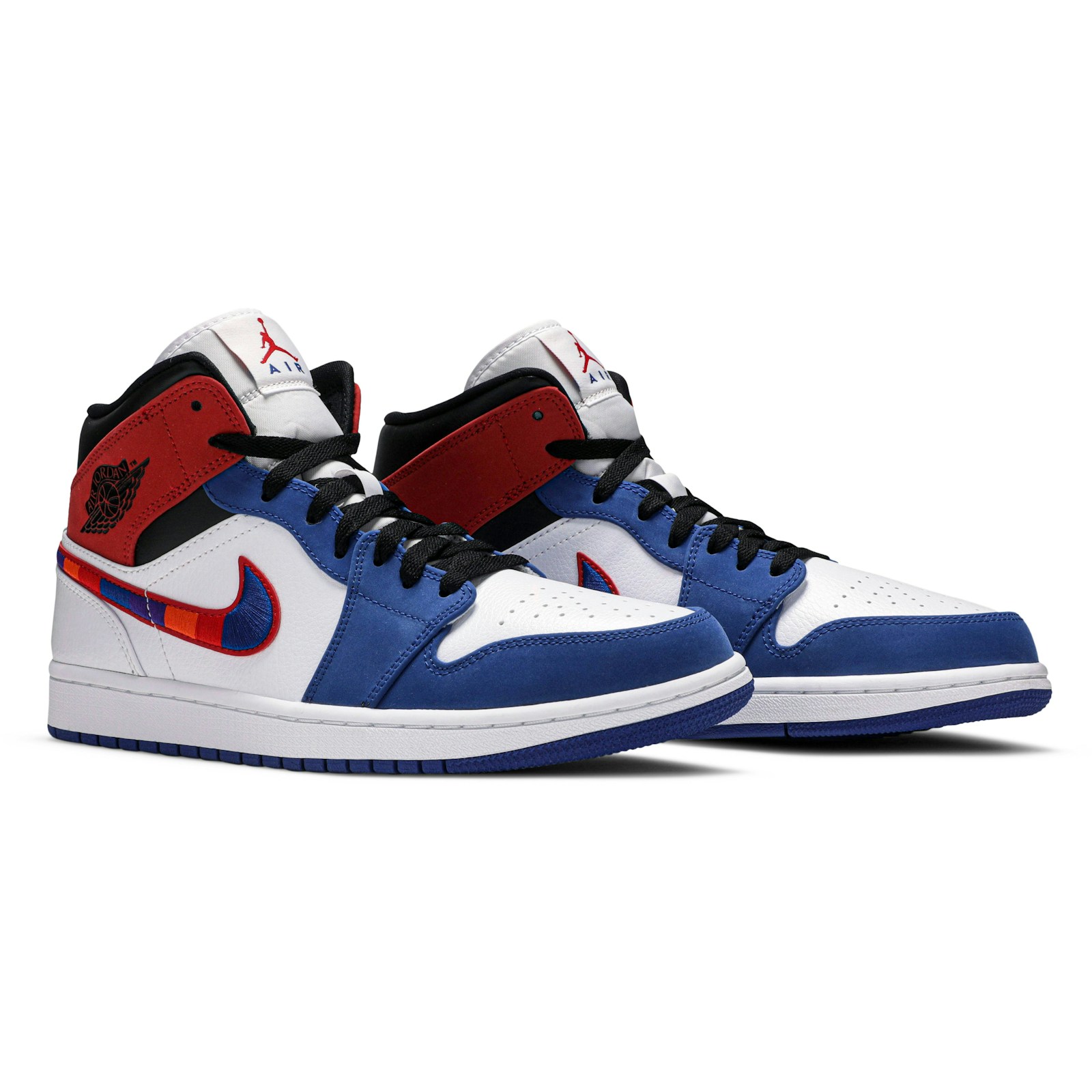 Air Jordan 1 Mid 'Multicolored Swoosh' 852542-146 - Image 8