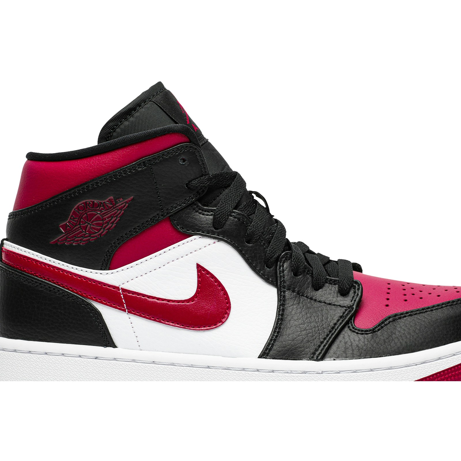 Air Jordan 1 Mid Noble Red 554724-066 Moroen - Image 2