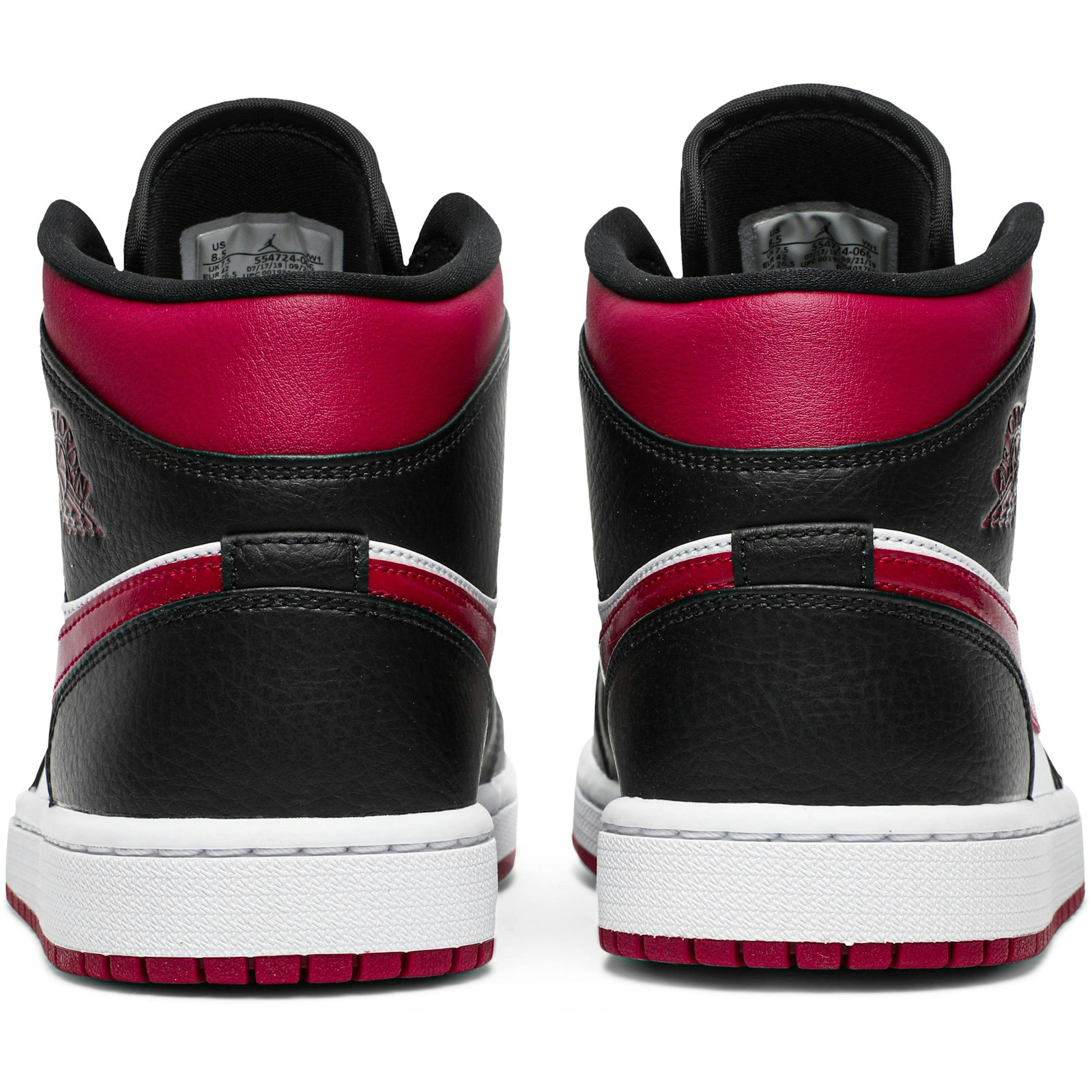 Air Jordan 1 Mid Noble Red 554724-066 Moroen - Image 6