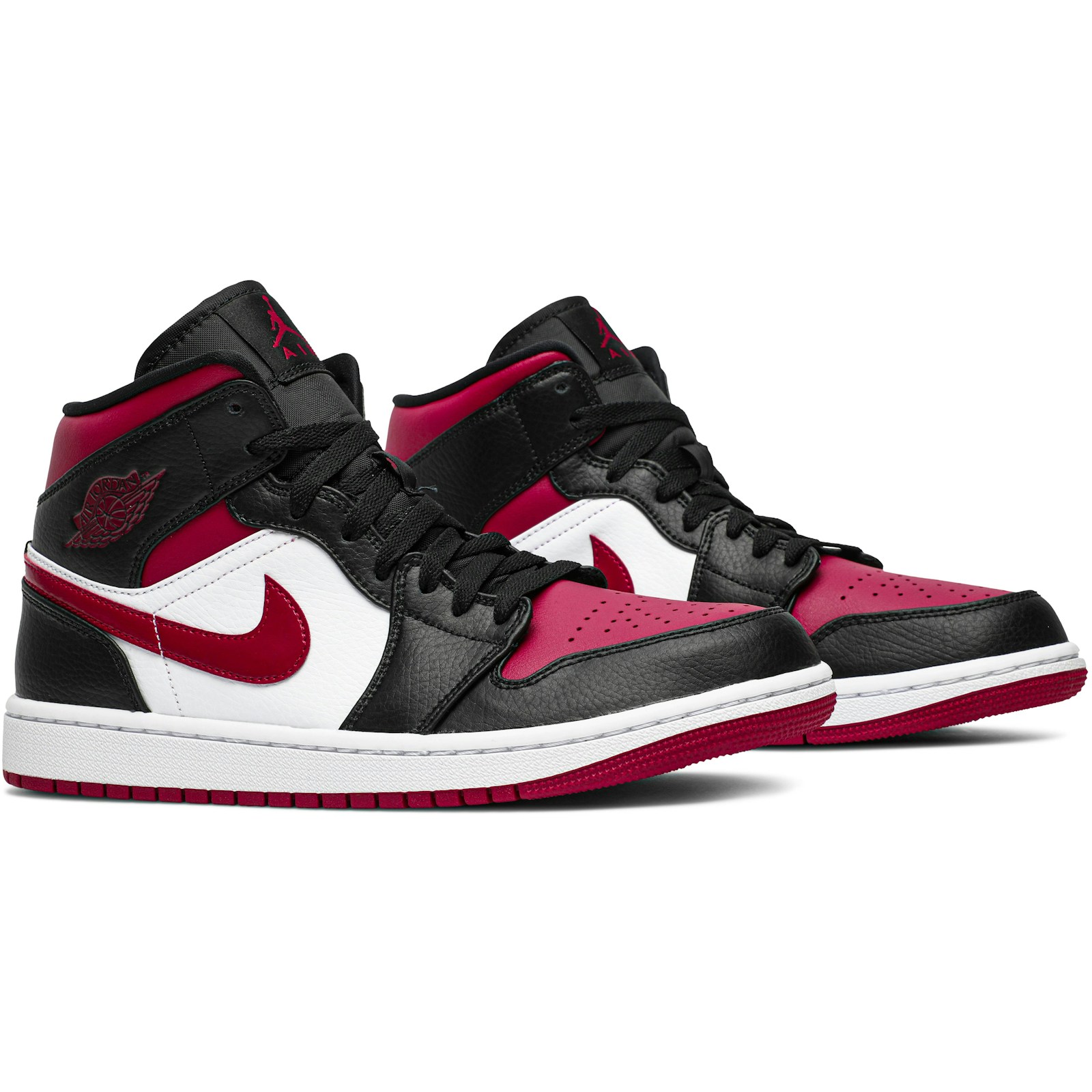 Air Jordan 1 Mid Noble Red 554724-066 Moroen - Image 8