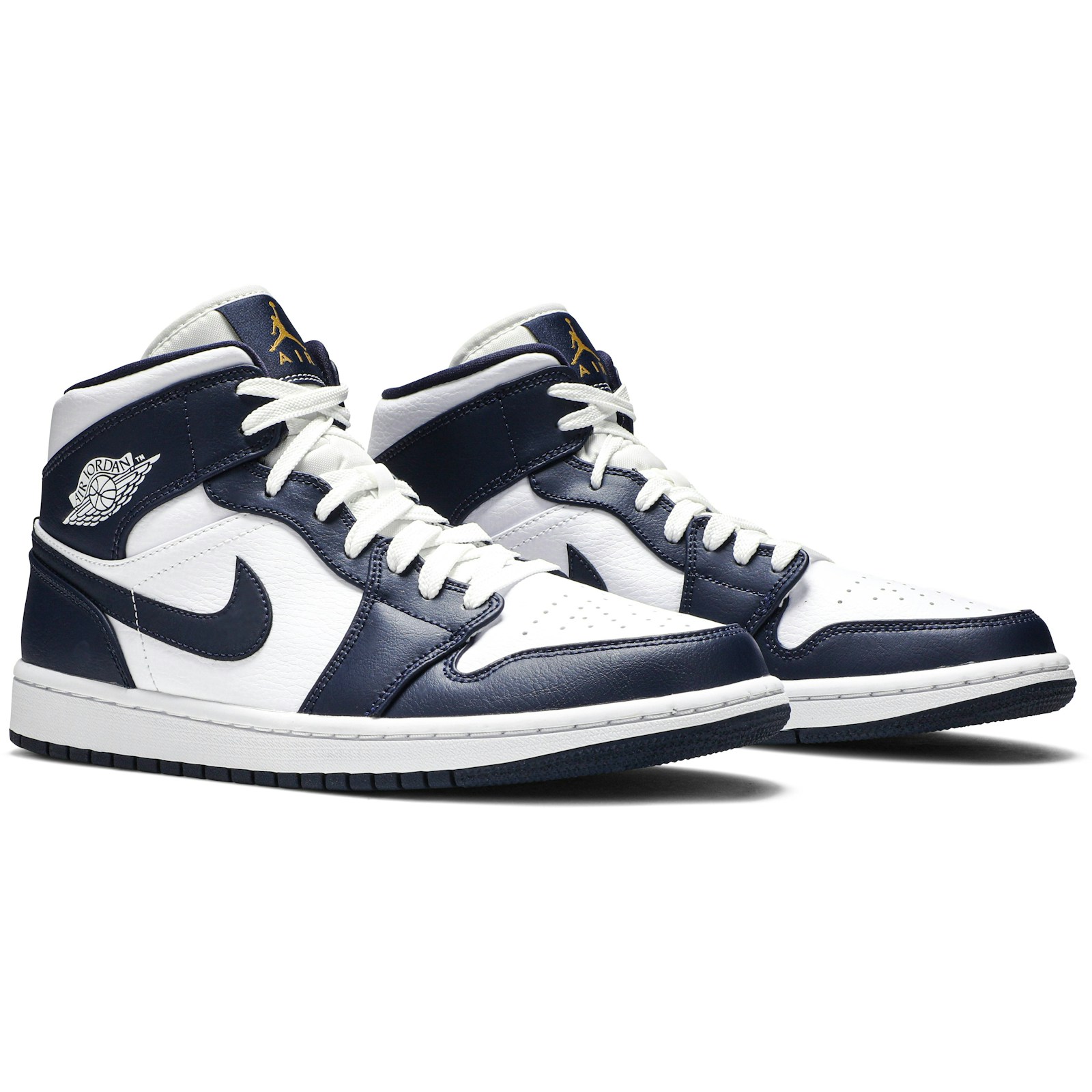 Air Jordan 1 Mid Obsidian 554724-174 Moroen - Image 8
