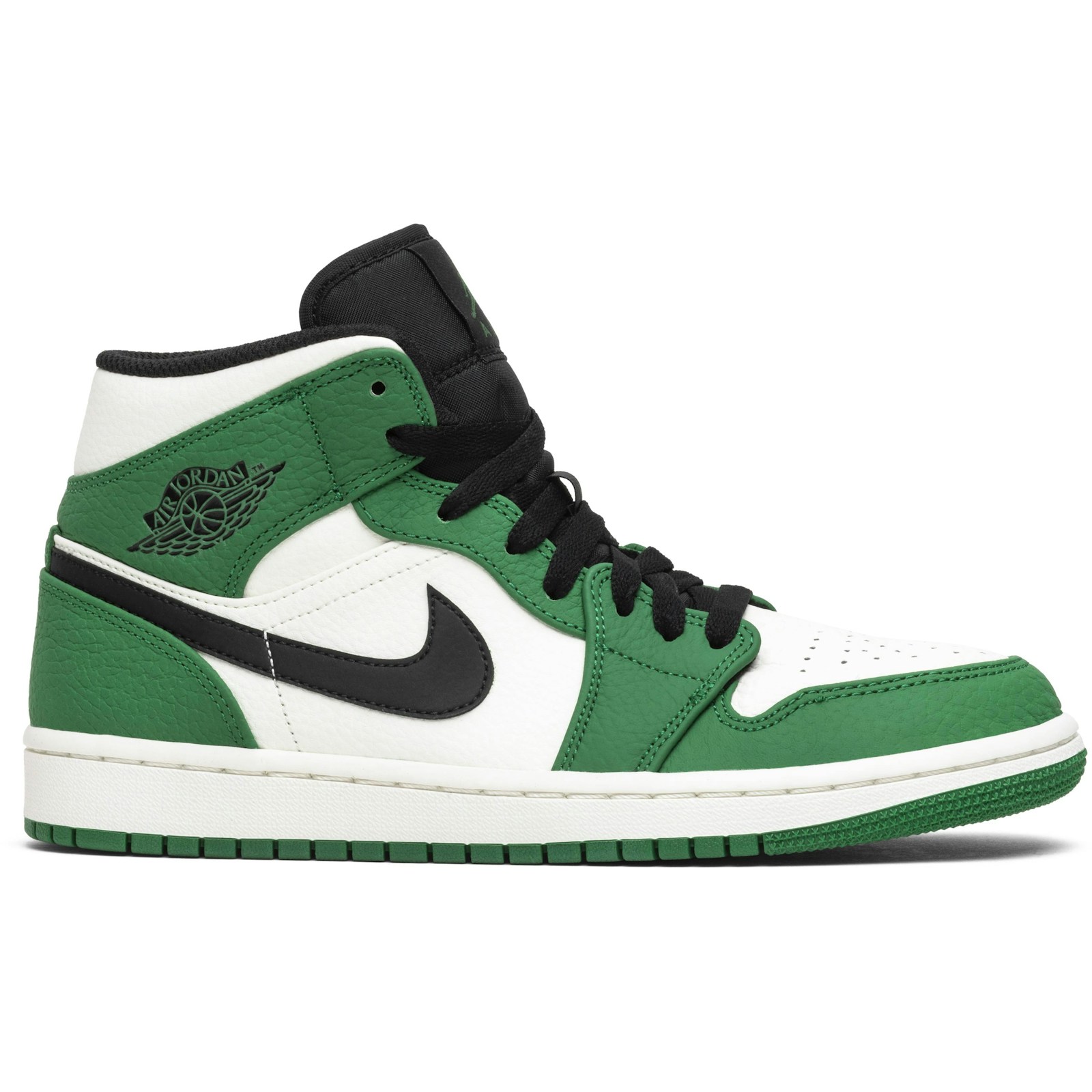 Air Jordan 1 Mid Pine Green 852542-301 Moroen