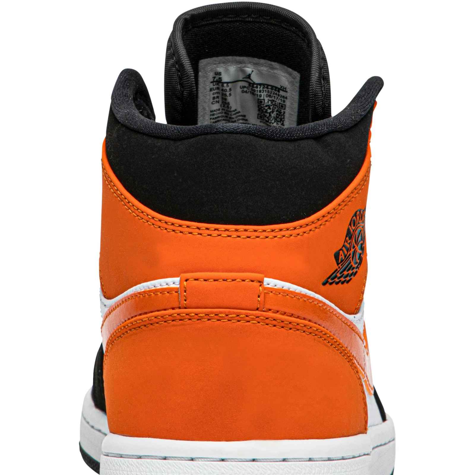 Air Jordan 1 Mid 'Shattered Backboard' 554724-058 - Image 7