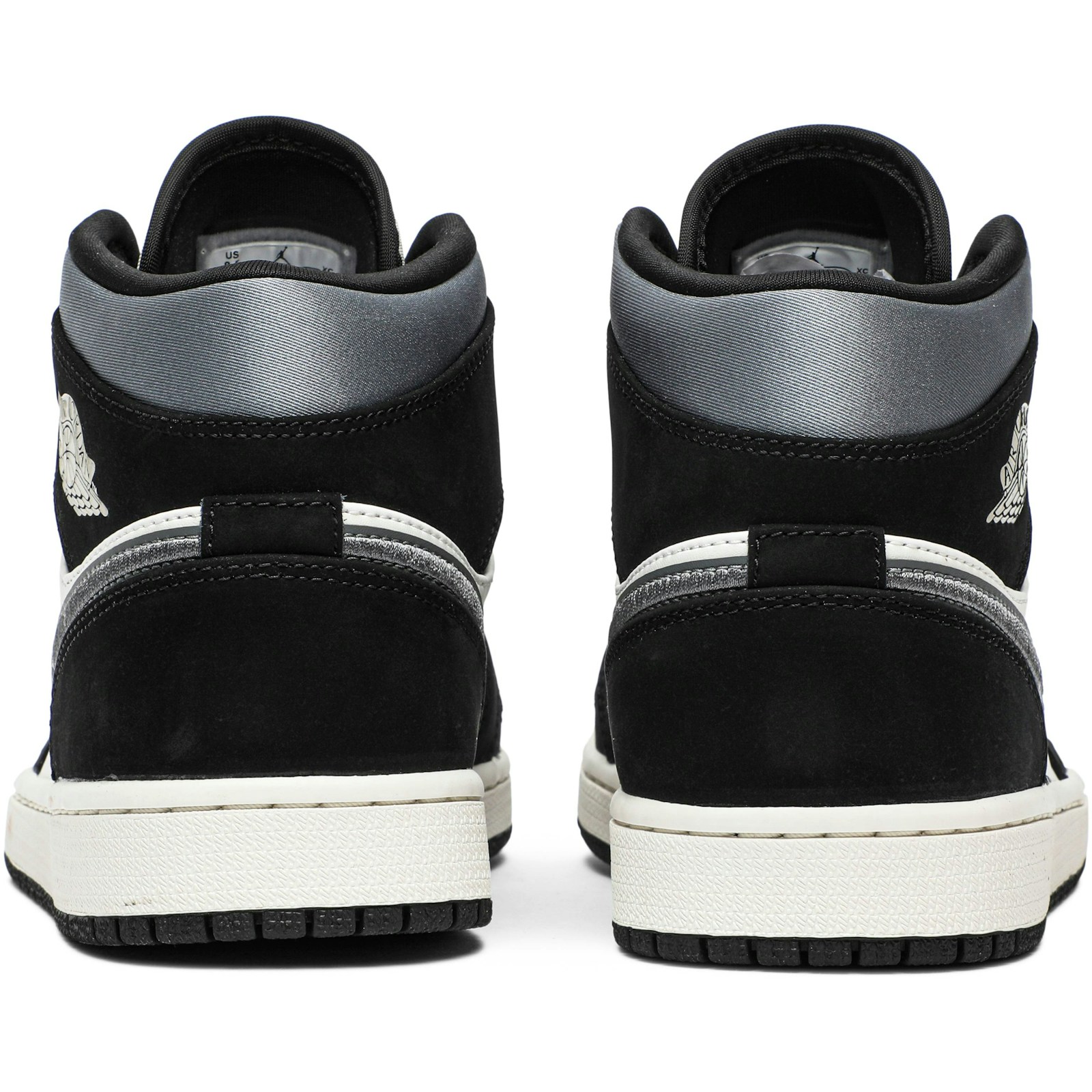 Air Jordan 1 Mid SE Satin Smoke Grey 852542-011 Moroen - Image 6
