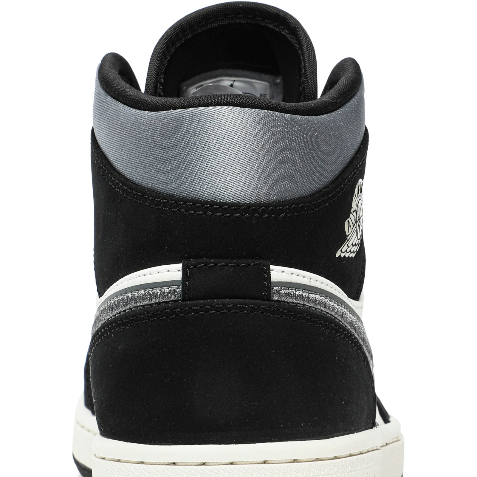 Air Jordan 1 Mid SE Satin Smoke Grey 852542-011 Moroen - Image 7