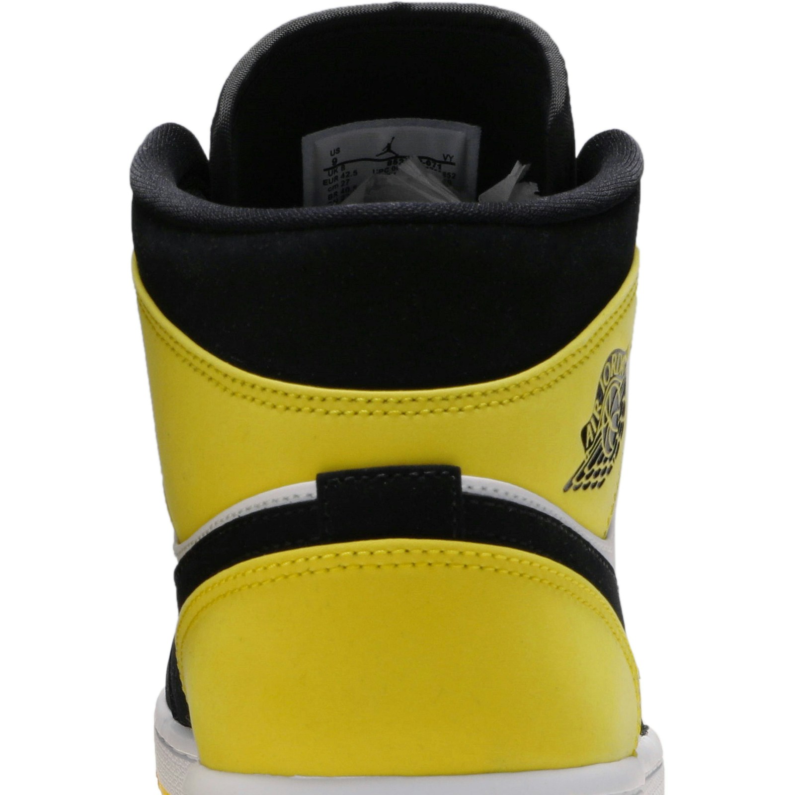 Air Jordan 1 Mid SE 'Yellow Toe' 852542-071 - Image 7