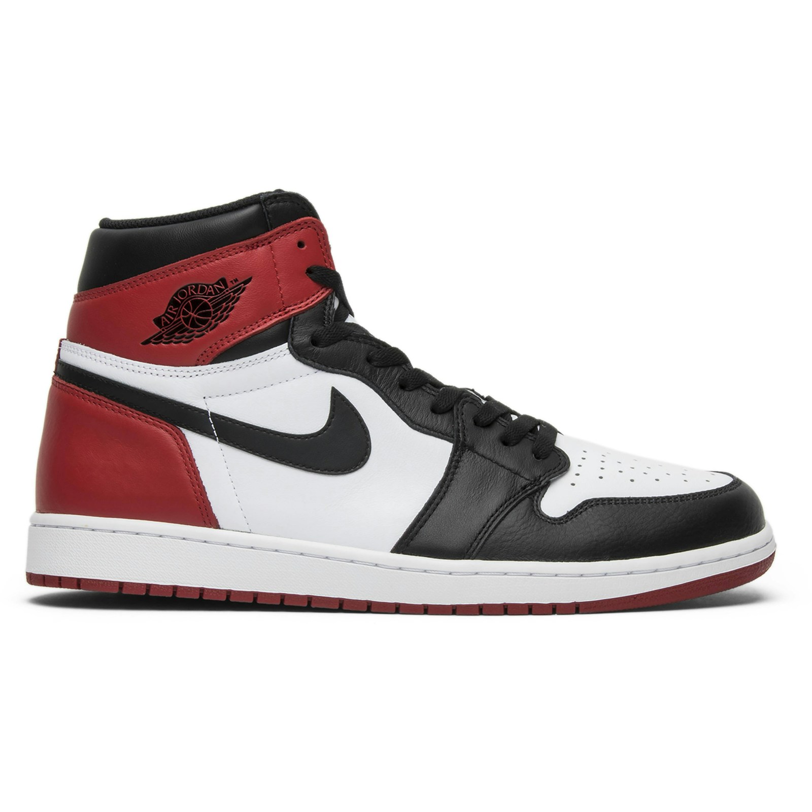 Air Jordan 1 Retro High OG Black Toe 2016 555088-125 Moroen