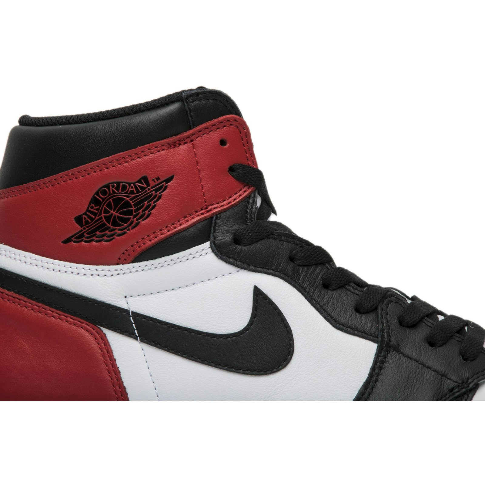 Air Jordan 1 Retro High OG Black Toe 2016 555088-125 Moroen - Image 2