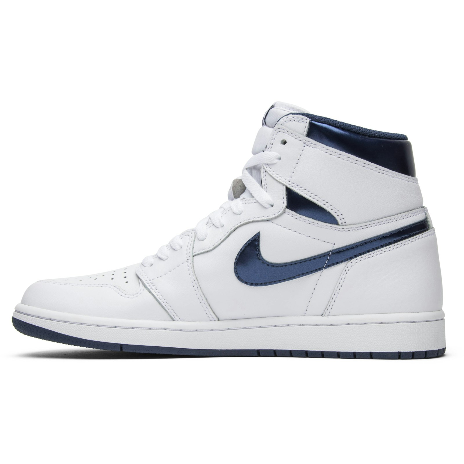 Air Jordan 1 Retro High OG Metallic Navy 2016 555088-106 Moroen - Image 3
