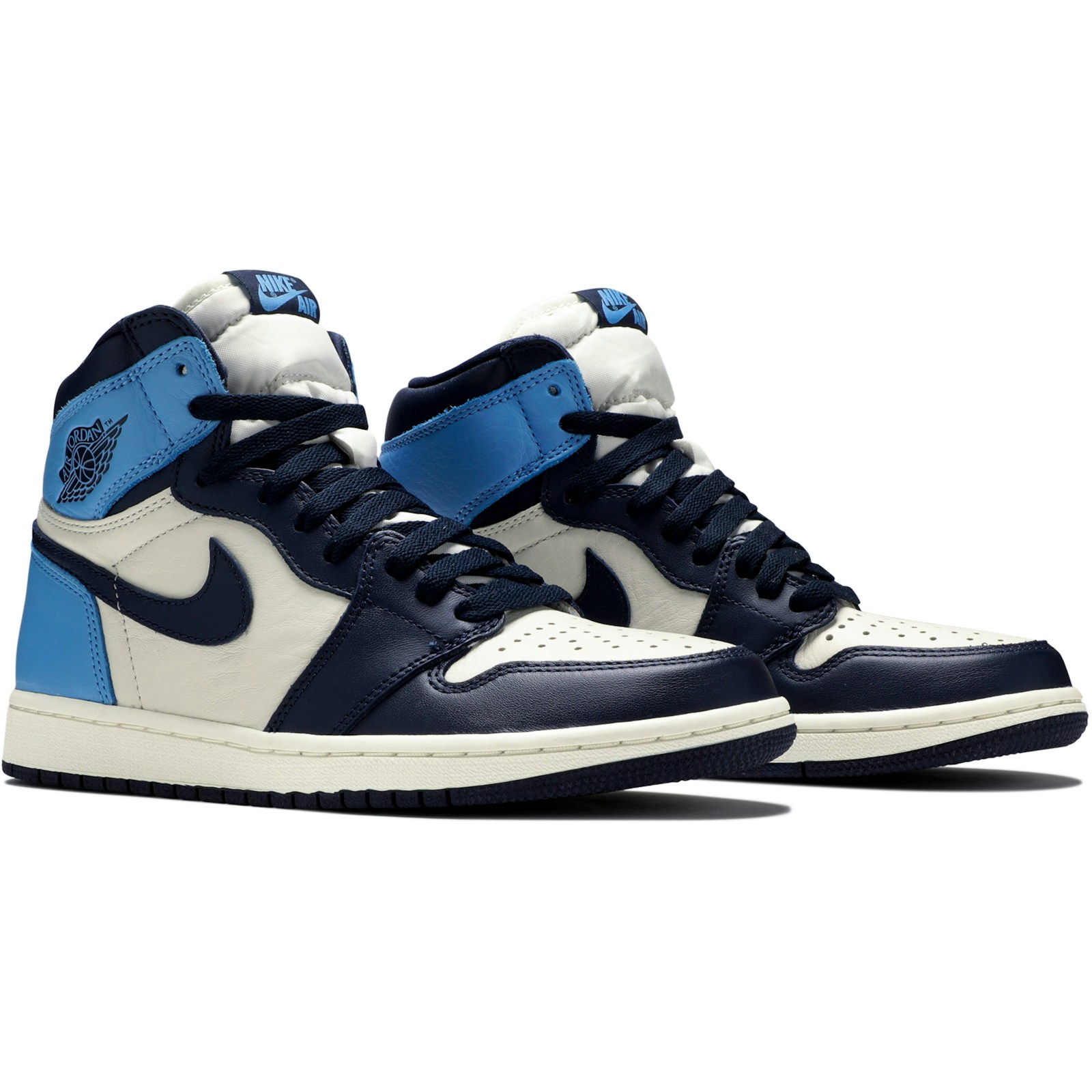 Air Jordan 1 Retro High OG Obsidian 555088-140 Moroen - Image 8