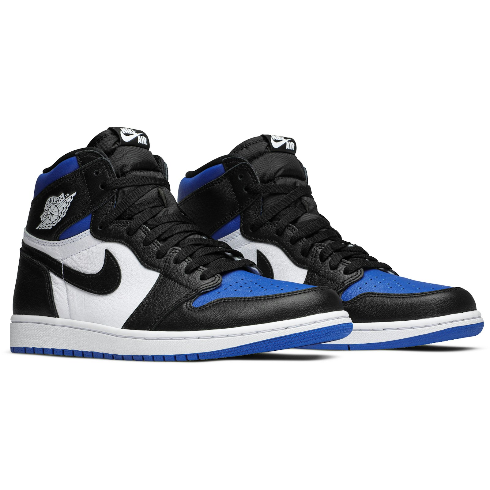 Air Jordan 1 Retro High OG Royal Toe 555088-041 Moroen - Image 8