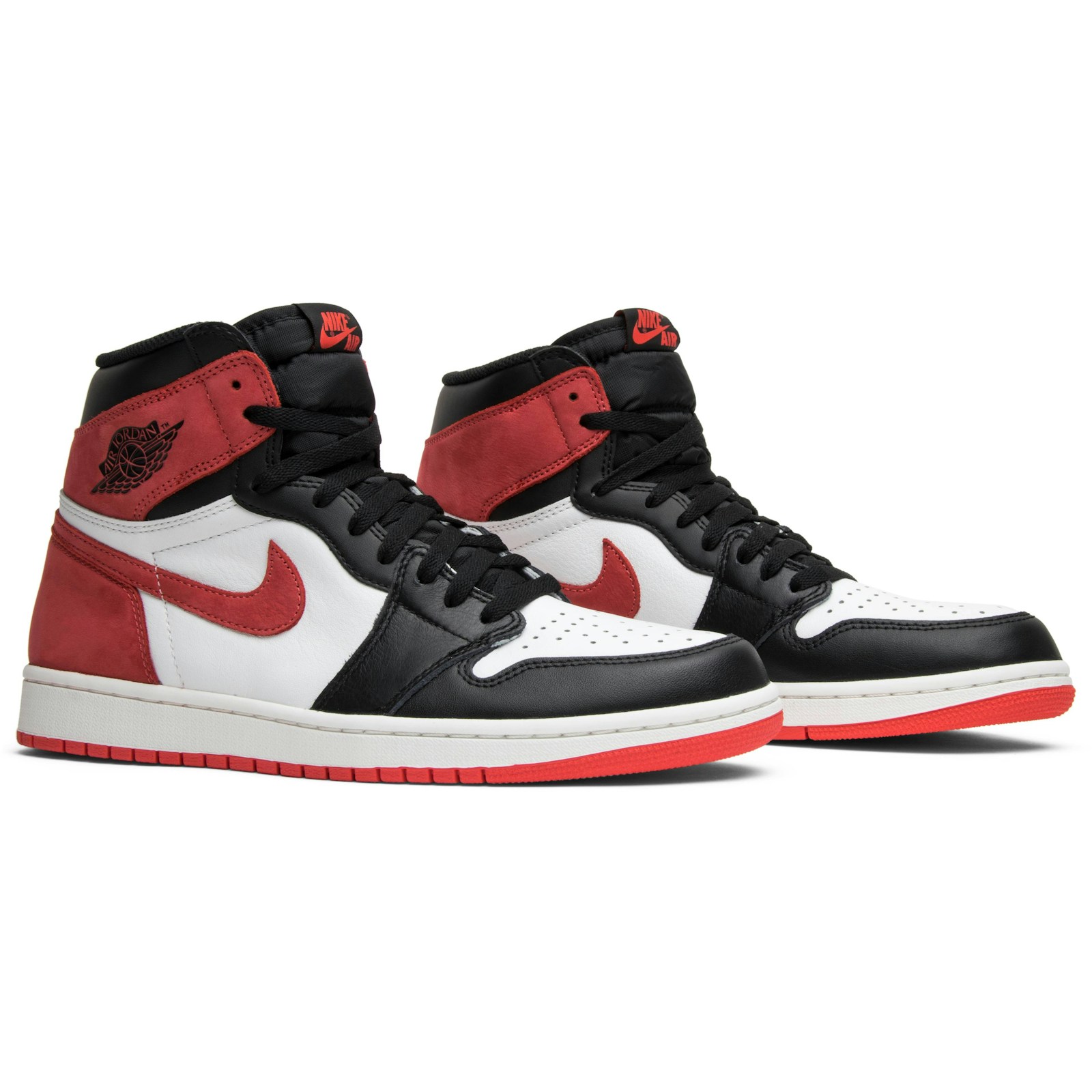 Air Jordan 1 Retro High OG Track Red 555088-112 Moroen - Image 8