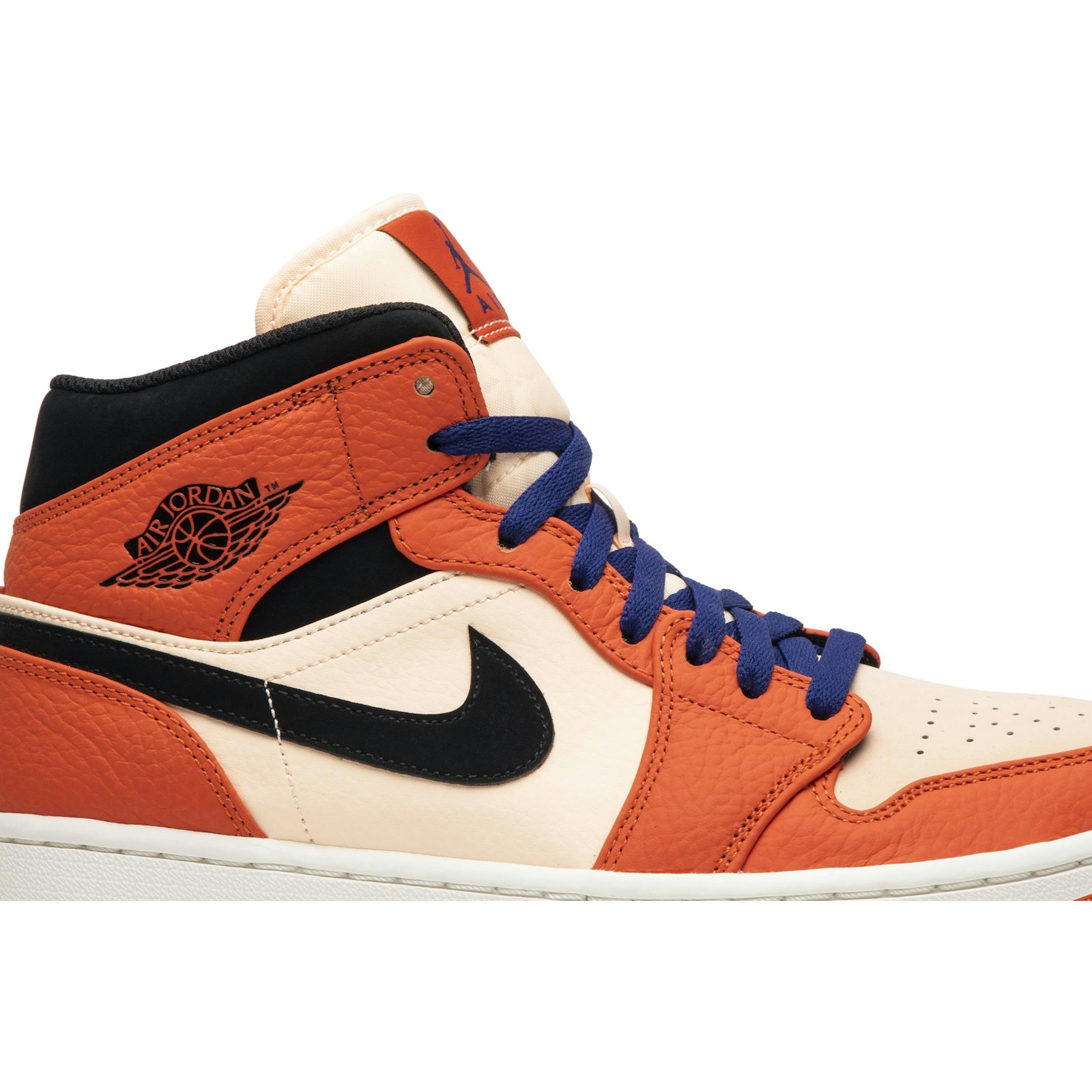 Air Jordan 1 Retro Mid SE Team Orange 852542-800 Moroen - Image 2