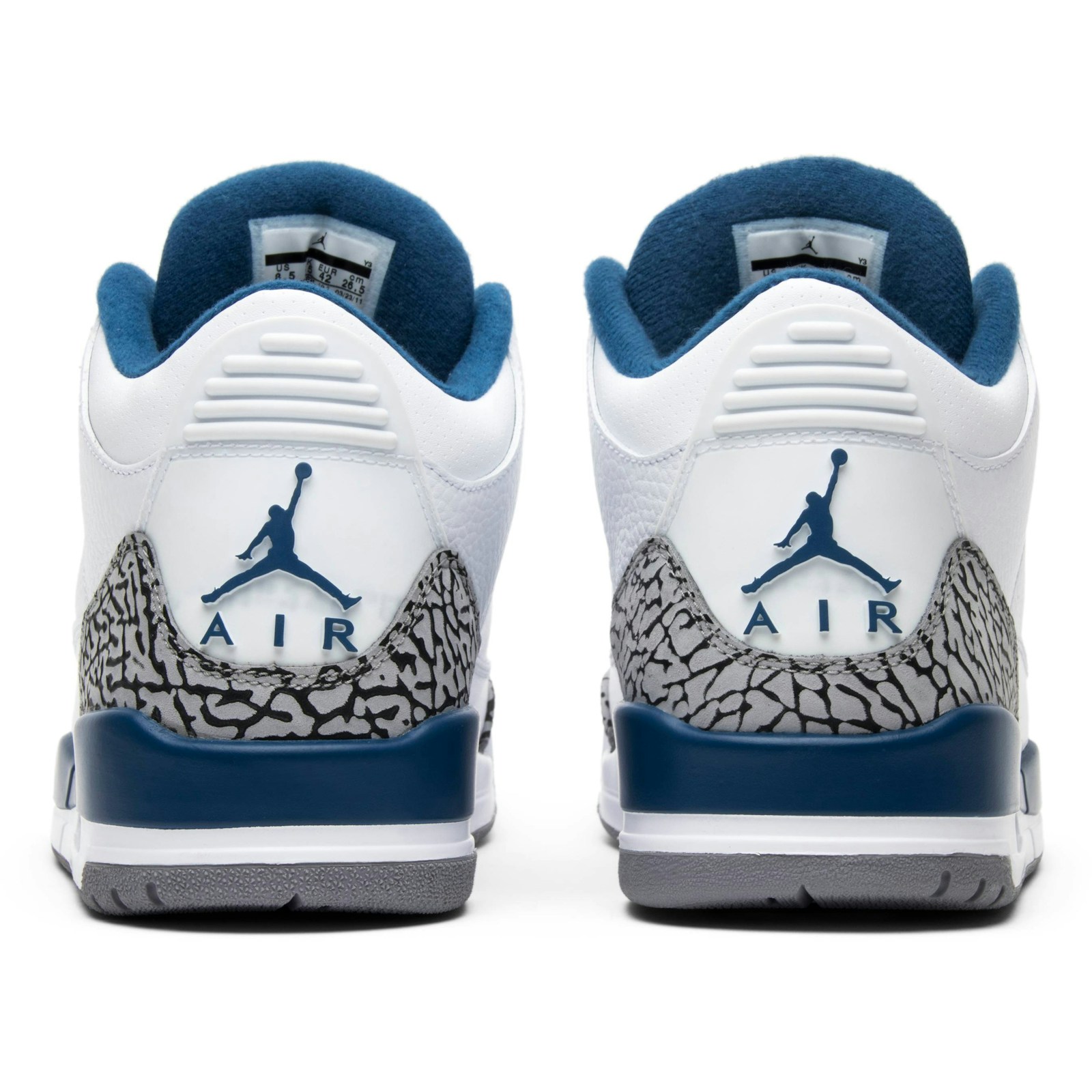 Air Jordan 3 Retro 'True Blue' 2011 136064-104 - Image 6