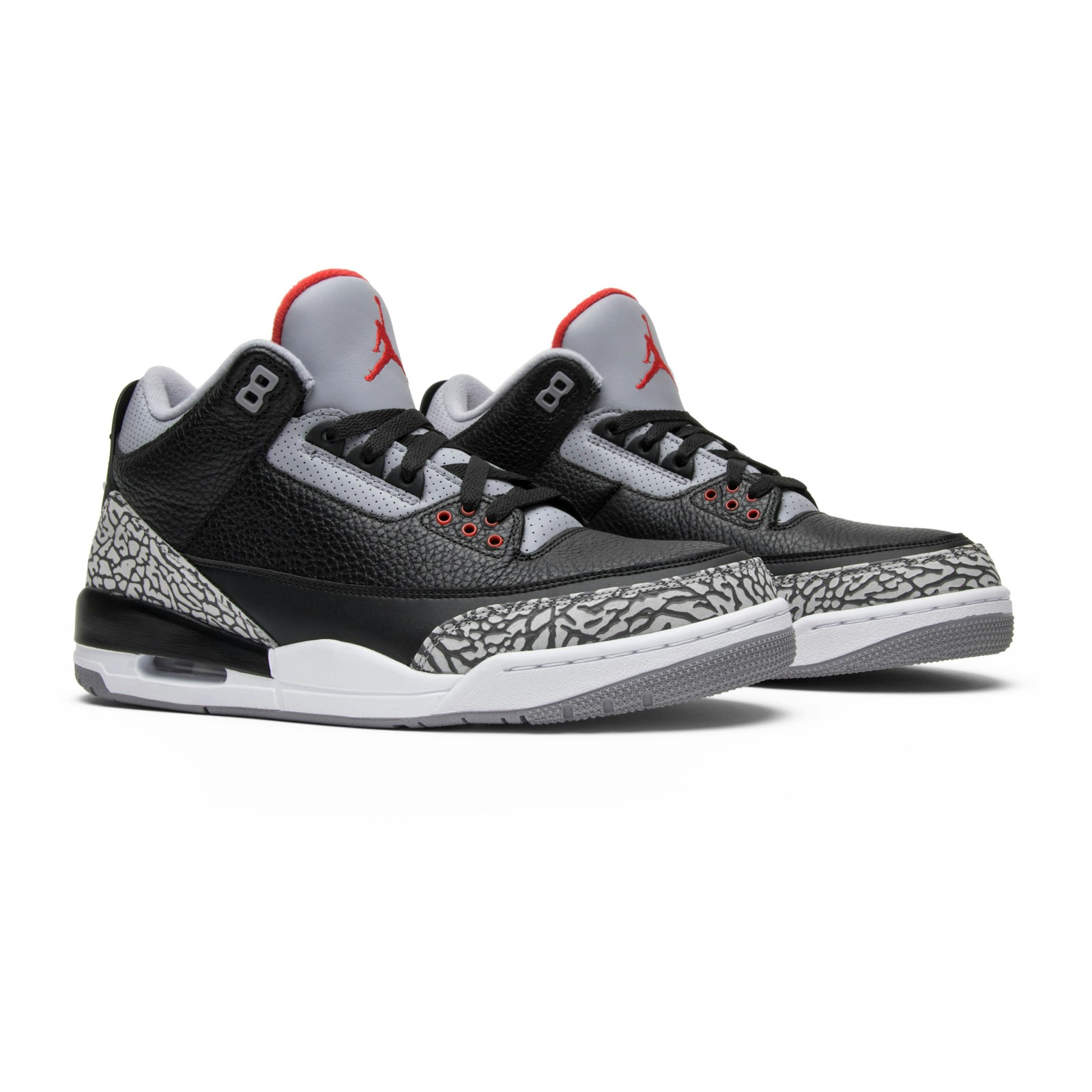 Air Jordan 3 Retro OG Black Cement 2018 854262-001 Moroen - Image 8