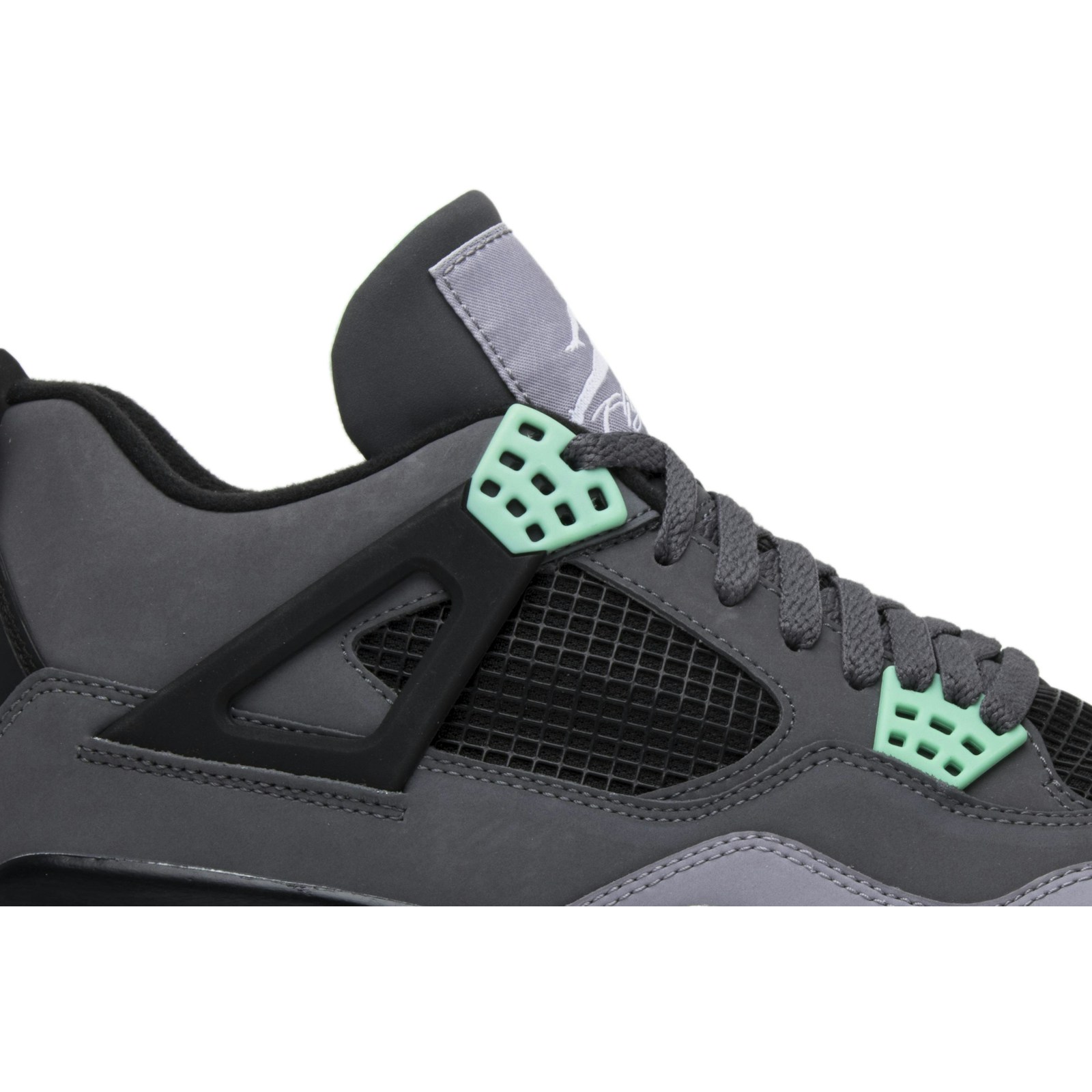 Air Jordan 4 Retro Green Glow 308497-033 Moroen - Image 2