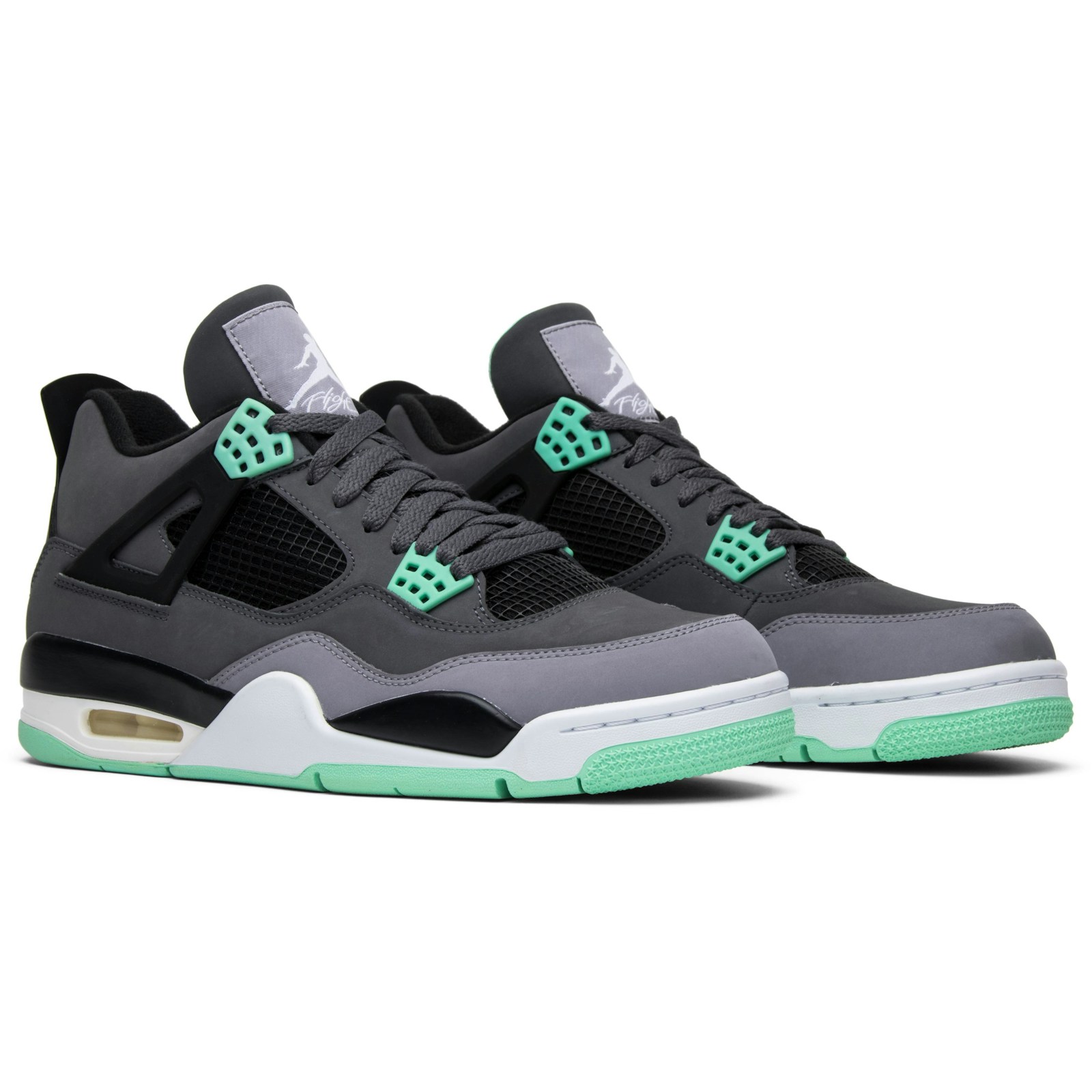 Air Jordan 4 Retro Green Glow 308497-033 Moroen - Image 8