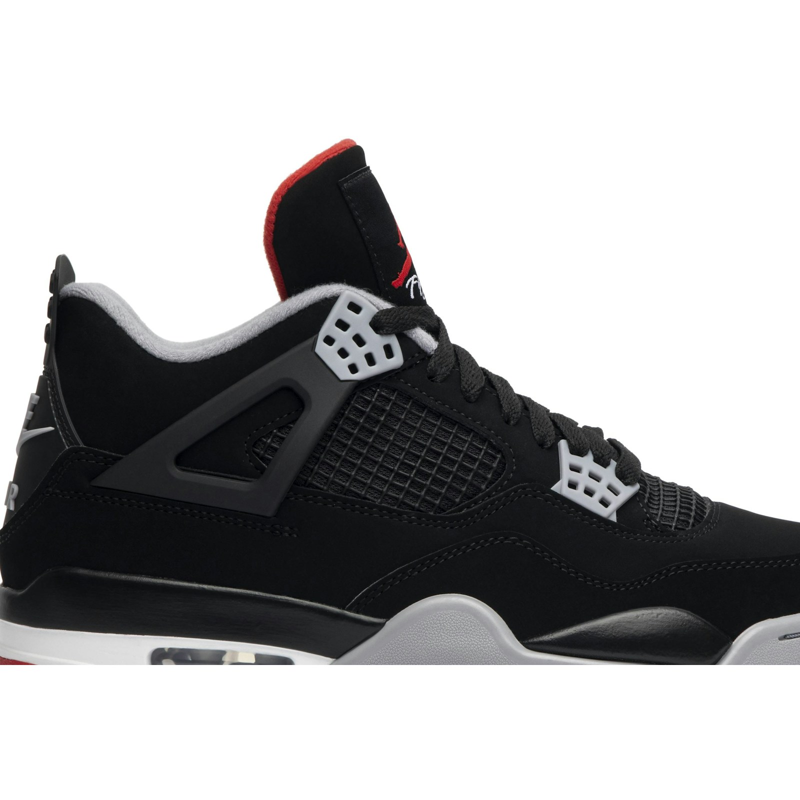 Air Jordan 4 Retro OG Bred 2019 308497-060 Moroen - Image 2