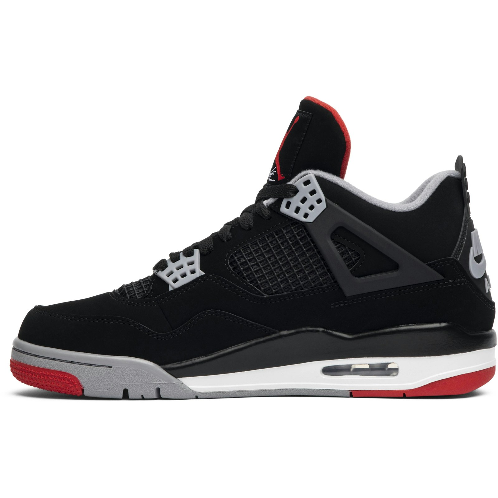 Air Jordan 4 Retro OG Bred 2019 308497-060 Moroen - Image 3