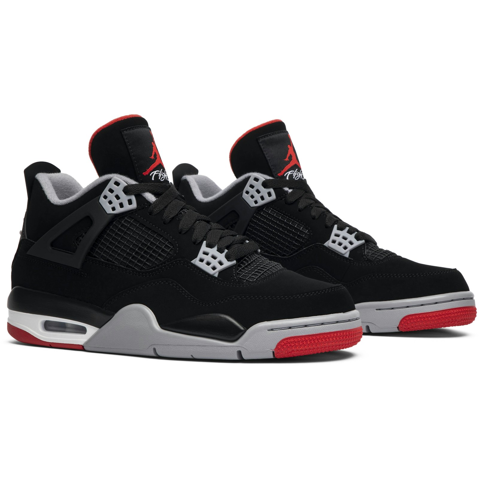 Air Jordan 4 Retro OG Bred 2019 308497-060 Moroen - Image 8