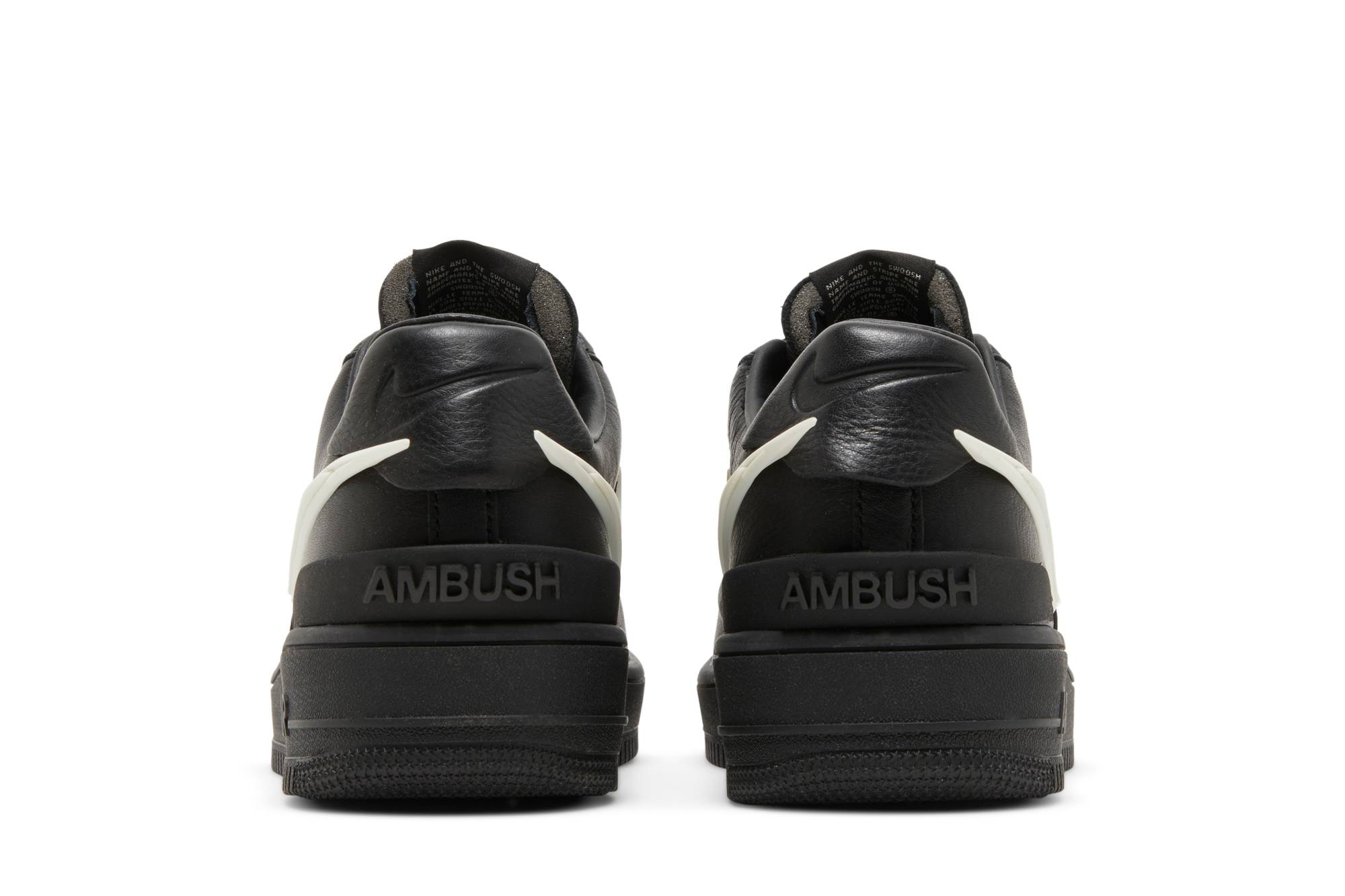 AMBUSH x Nike Air Force 1 'Black' DV3464-001 - Image 6