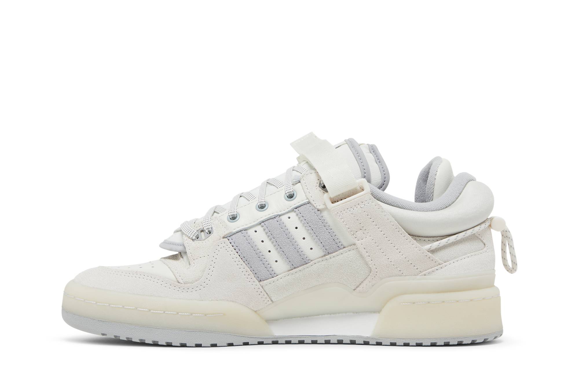 Bad Bunny x adidas Forum Buckle Low White HQ2153 Moroen - Image 3