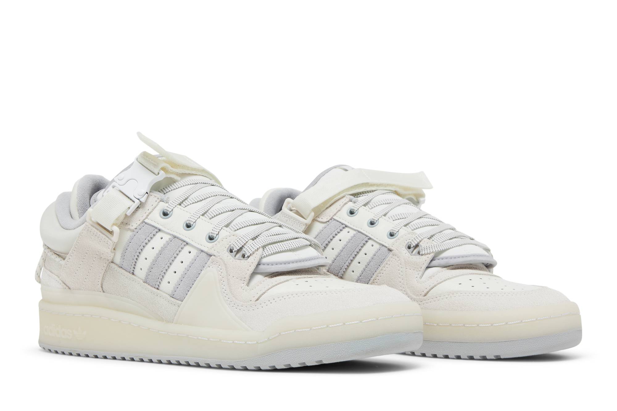 Bad Bunny x adidas Forum Buckle Low White HQ2153 Moroen - Image 8
