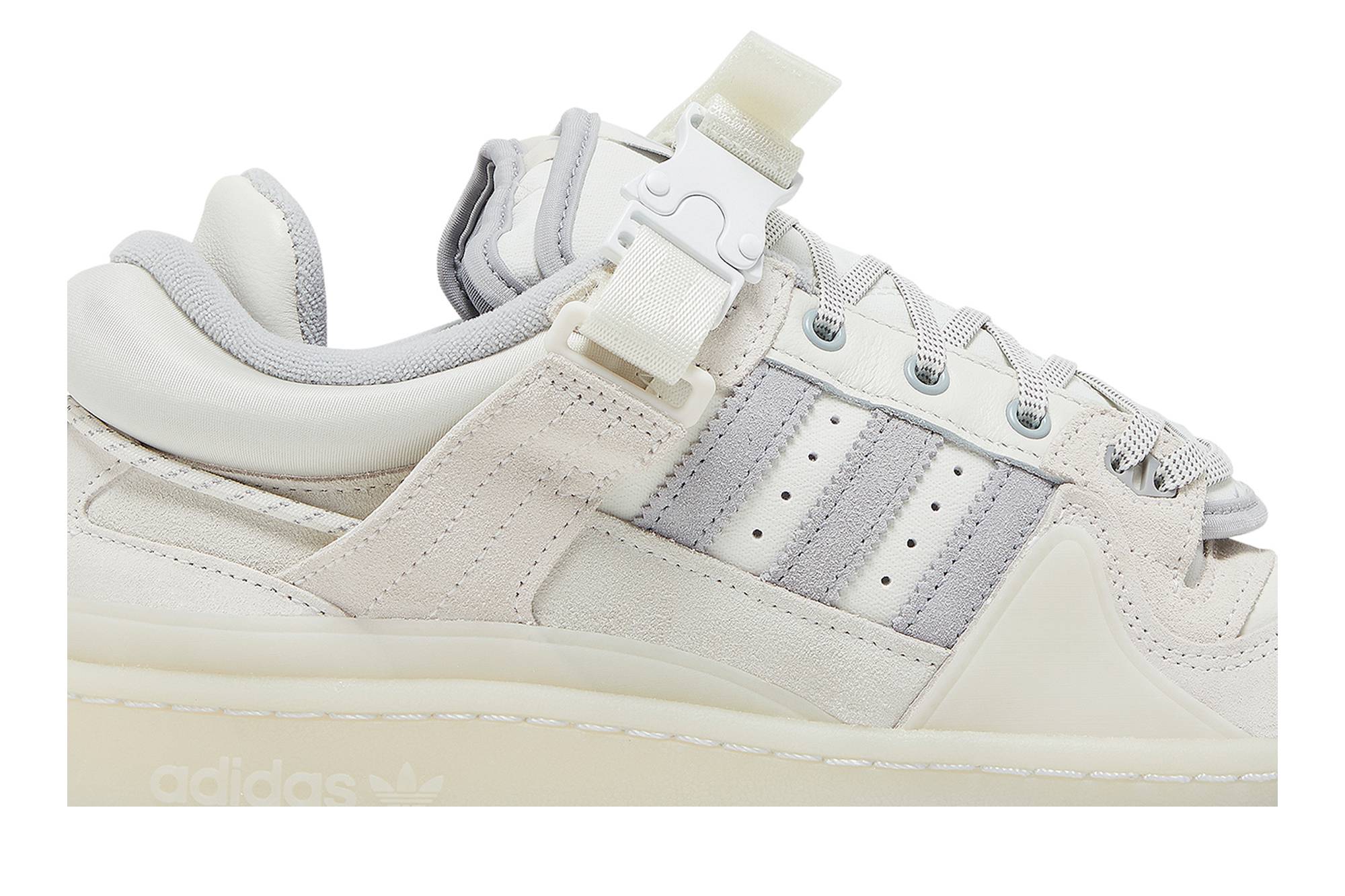 Bad Bunny x adidas Forum Buckle Low White HQ2153 Moroen - Image 2