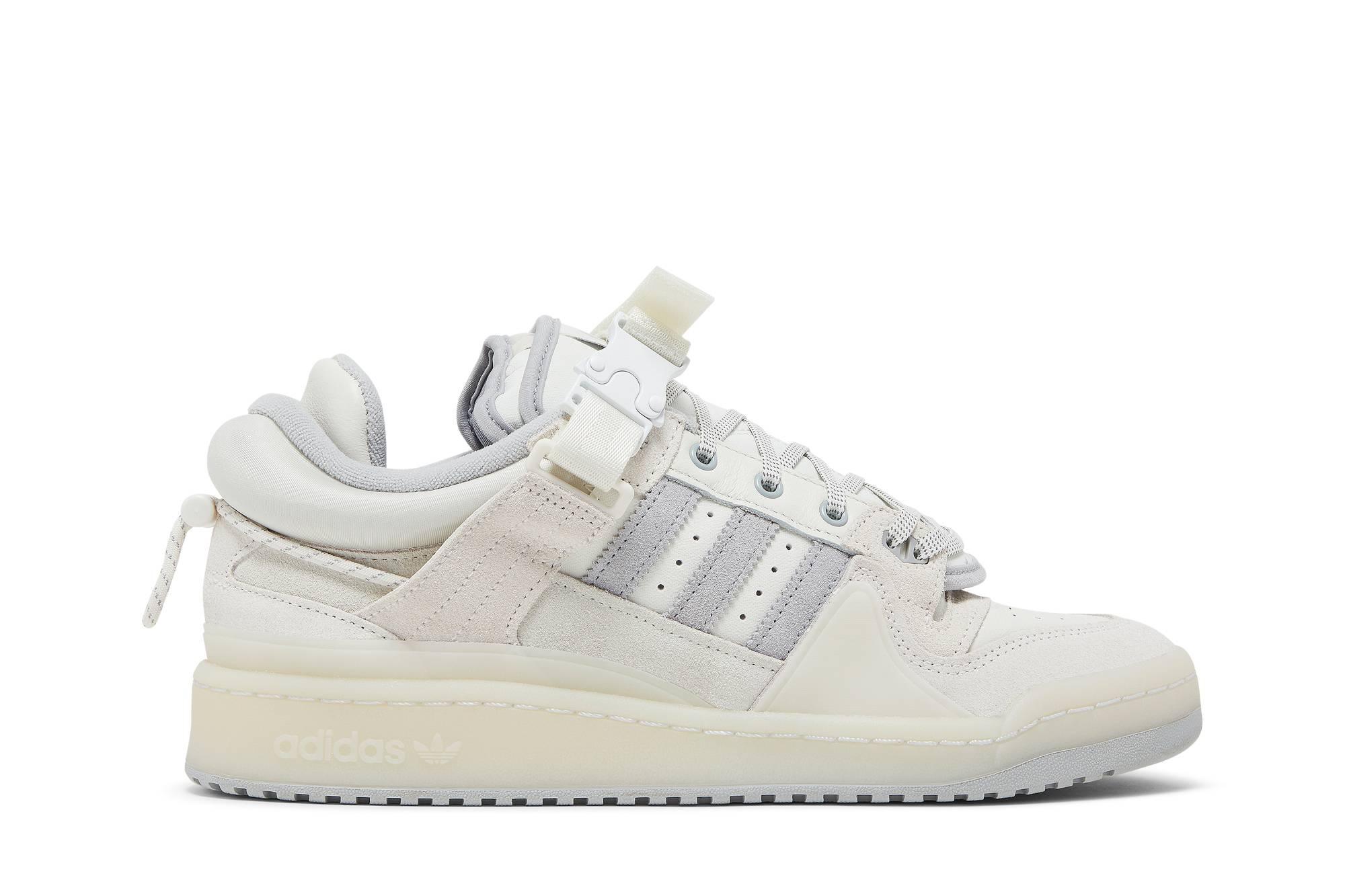 Bad Bunny x adidas Forum Buckle Low White HQ2153 Moroen