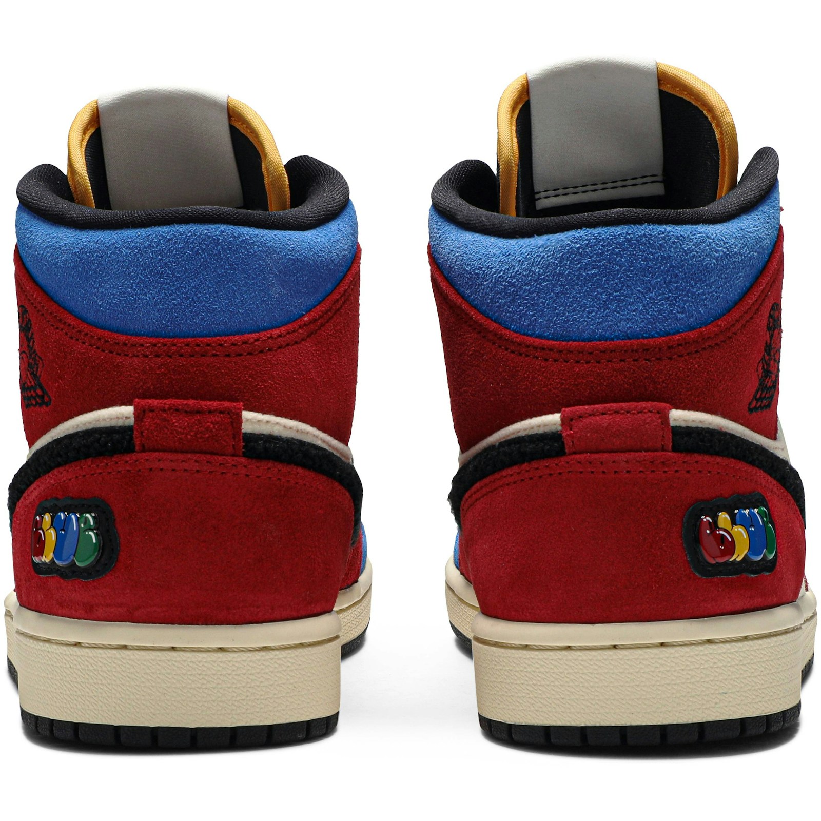 Blue The Great x Air Jordan 1 Mid Fearless CU2805-100 Moroen - Image 6