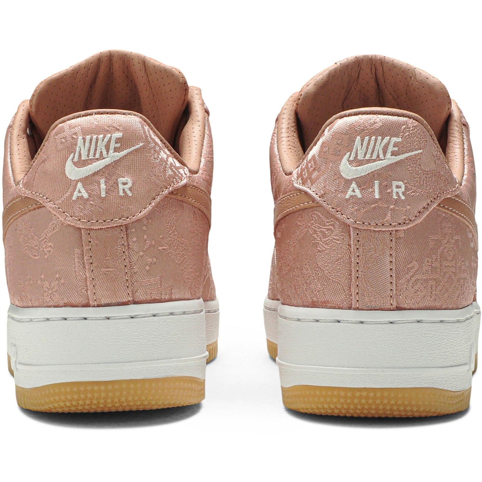 CLOT x Nike Air Force 1 Low Premium Rose Gold Silk CJ5290-600 Coiloa - Image 6